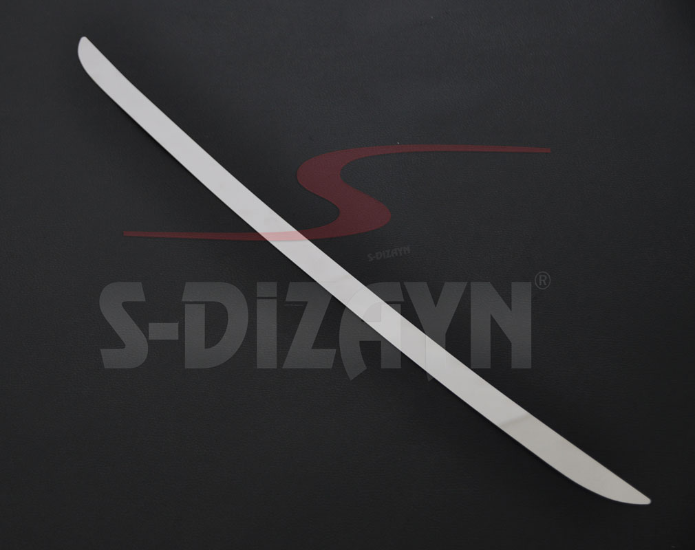 S-Dizayn Fiat Doblo Krom Bagaj Camı Alt Çıtası 2010-2015 S-Dizayn Fiat Doblo Krom Bagaj Camı Alt Çıtası 2010-2015