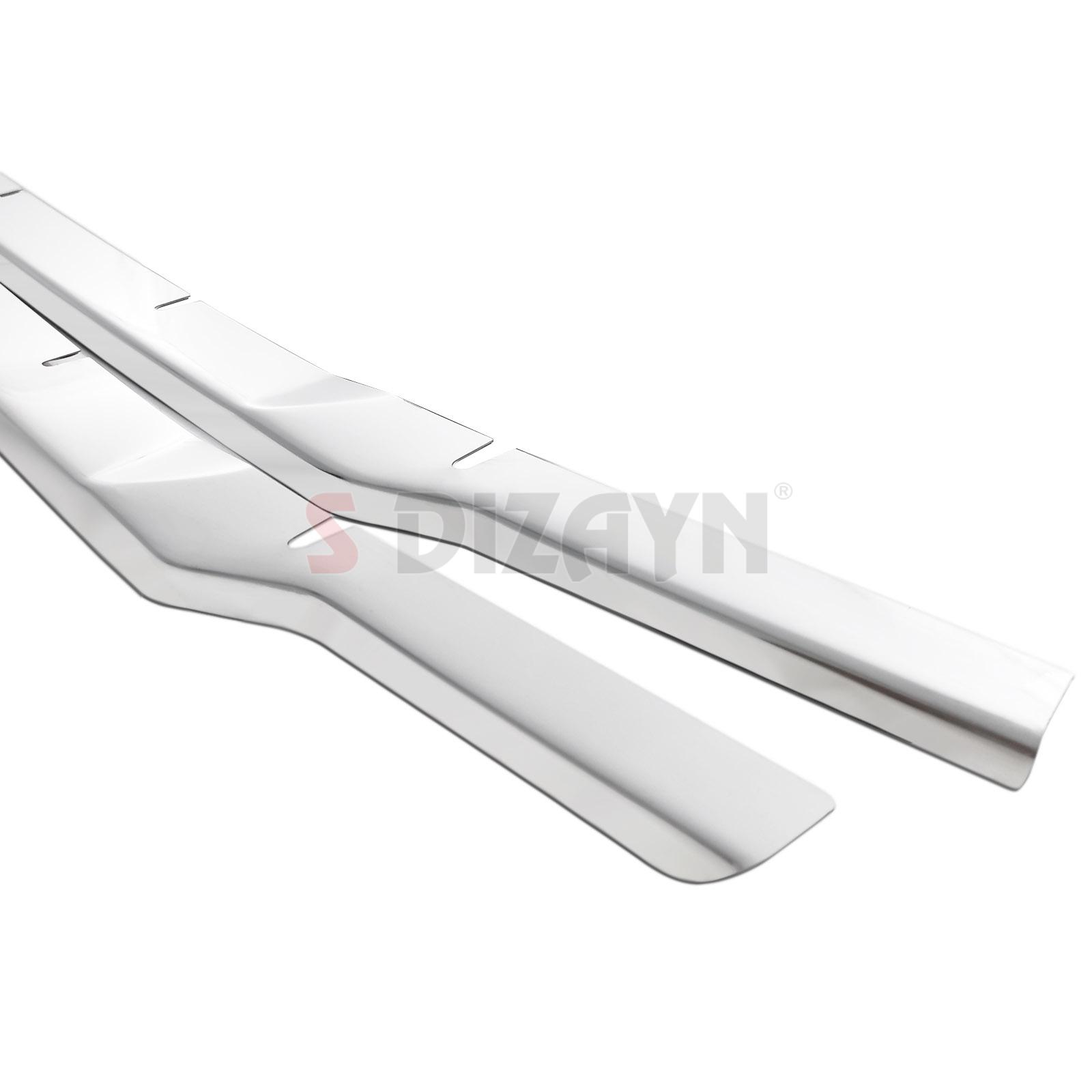 S-Dizayn Ford Courier Krom Ön Tampon Çıtası 2 Prç. 2018-2022 S-Dizayn Ford Courier Krom Ön Tampon Çıtası 2 Prç. 2018-2022