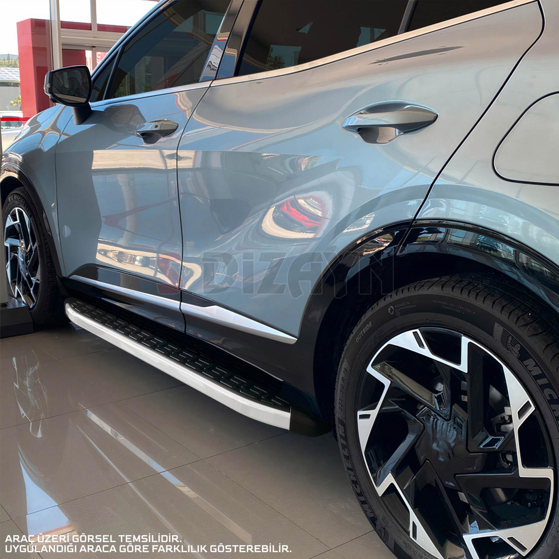 S-Dizayn Ford Ranger 4 Evo Aluminyum Yan Basamak 203 Cm 2023 Üzeri A+ Kalite S-Dizayn Ford Ranger 4 Evo Aluminyum Yan Basamak 203 Cm 2023 Üzeri A+ Kalite
