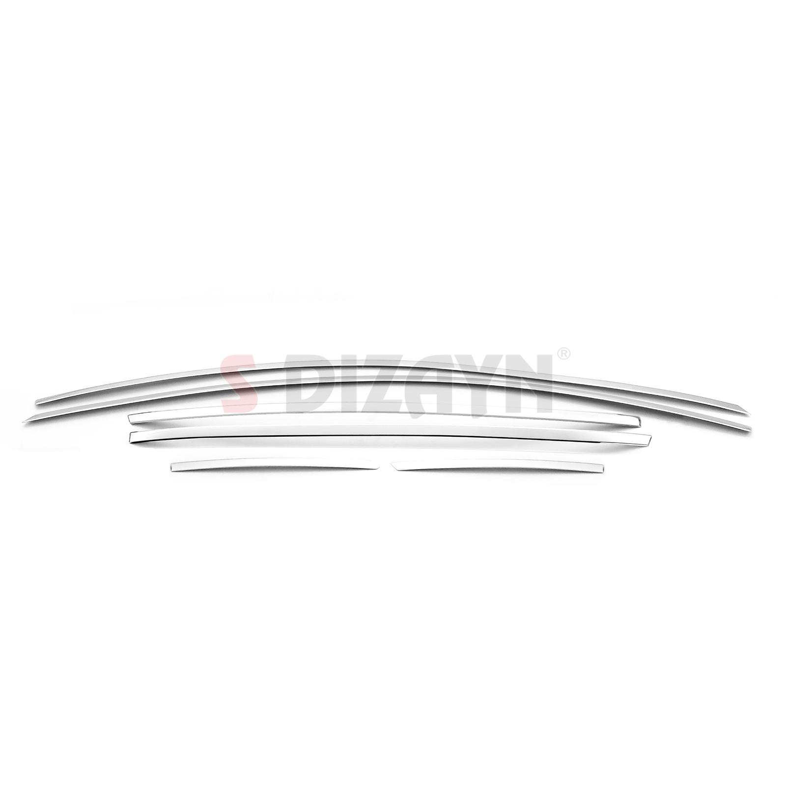 S-Dizayn Hyundai Bayon Krom Cam Üst Çıtası 6 Prç. 2021-2024 S-Dizayn Hyundai Bayon Krom Cam Üst Çıtası 6 Prç. 2021-2024