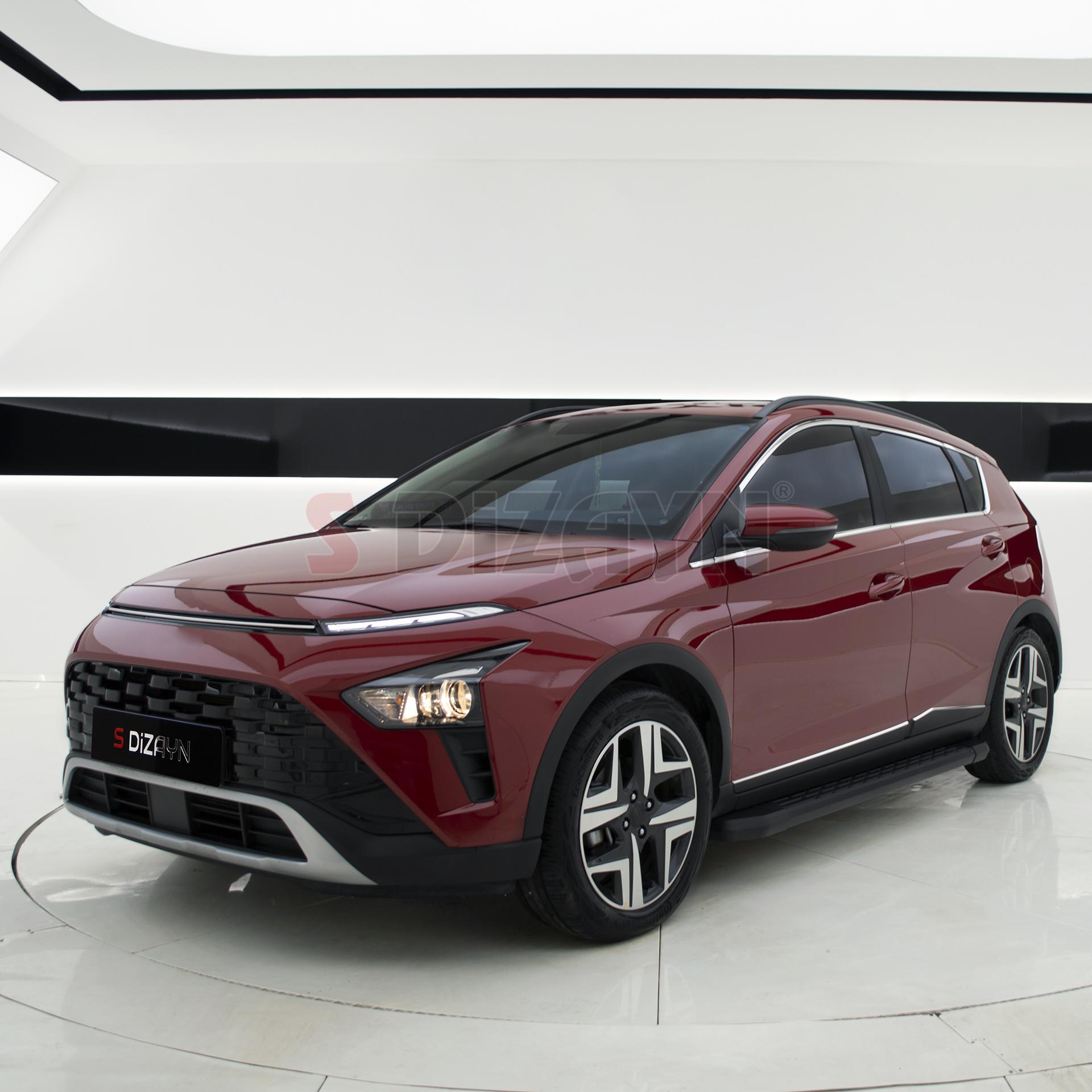 S-Dizayn Hyundai Bayon Krom Yan Kapı Çıtası 4 Prç. 2021-2024 S-Dizayn Hyundai Bayon Krom Yan Kapı Çıtası 4 Prç. 2021-2024