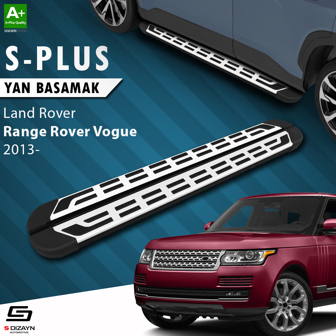 S-Dizayn Land Rover Rover Range Rover Vogue 3 S-Plus Gri Yan Basamak 193 Cm 2013 Üzeri A+ Kalite S-Dizayn Land Rover Rover Range Rover Vogue 3 S-Plus Gri Yan Basamak 193 Cm 2013 Üzeri A+ Kalite
