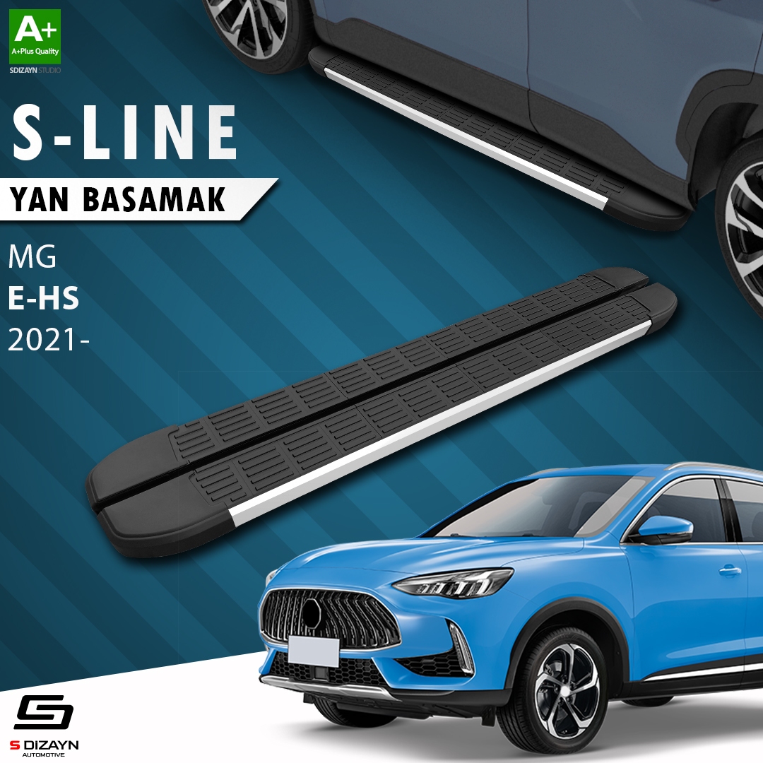 S-Dizayn MG E-HS S-Line Aluminyum Yan Basamak 183 Cm 2021 Üzeri A+ Kalite S-Dizayn MG E-HS S-Line Aluminyum Yan Basamak 183 Cm 2021 Üzeri A+ Kalite
