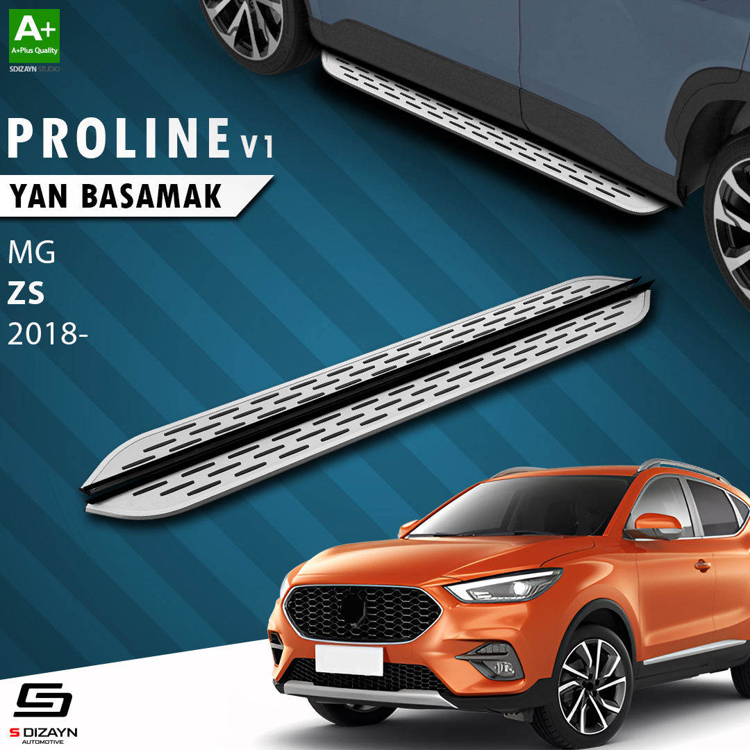 S-Dizayn MG ZS OEM Still Pro V1 Aluminyum Yan Basamak 173 Cm 2018 Üzeri A+ Kalite S-Dizayn MG ZS OEM Still Pro V1 Aluminyum Yan Basamak 173 Cm 2018 Üzeri A+ Kalite