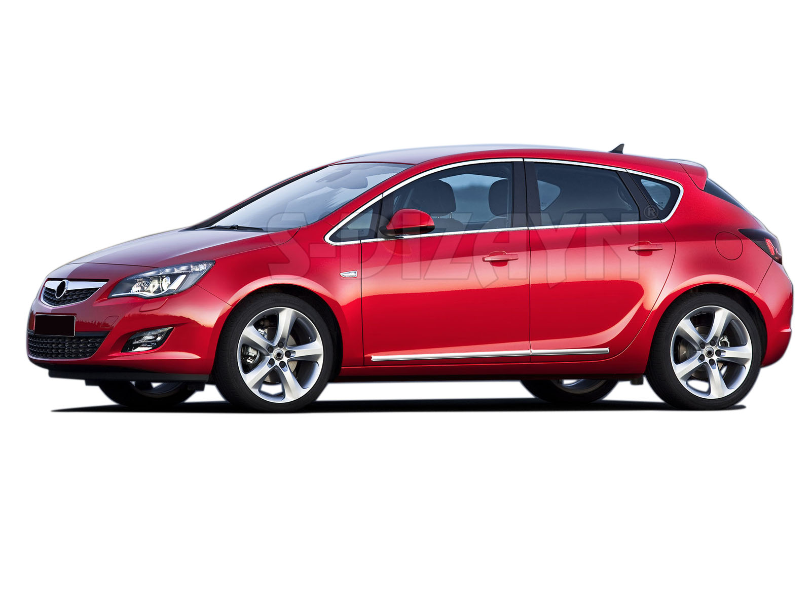 S-Dizayn Opel Astra J HB Kapı Koruma Çıtası Krom 2010-2015 S-Dizayn Opel Astra J HB Kapı Koruma Çıtası Krom 2010-2015