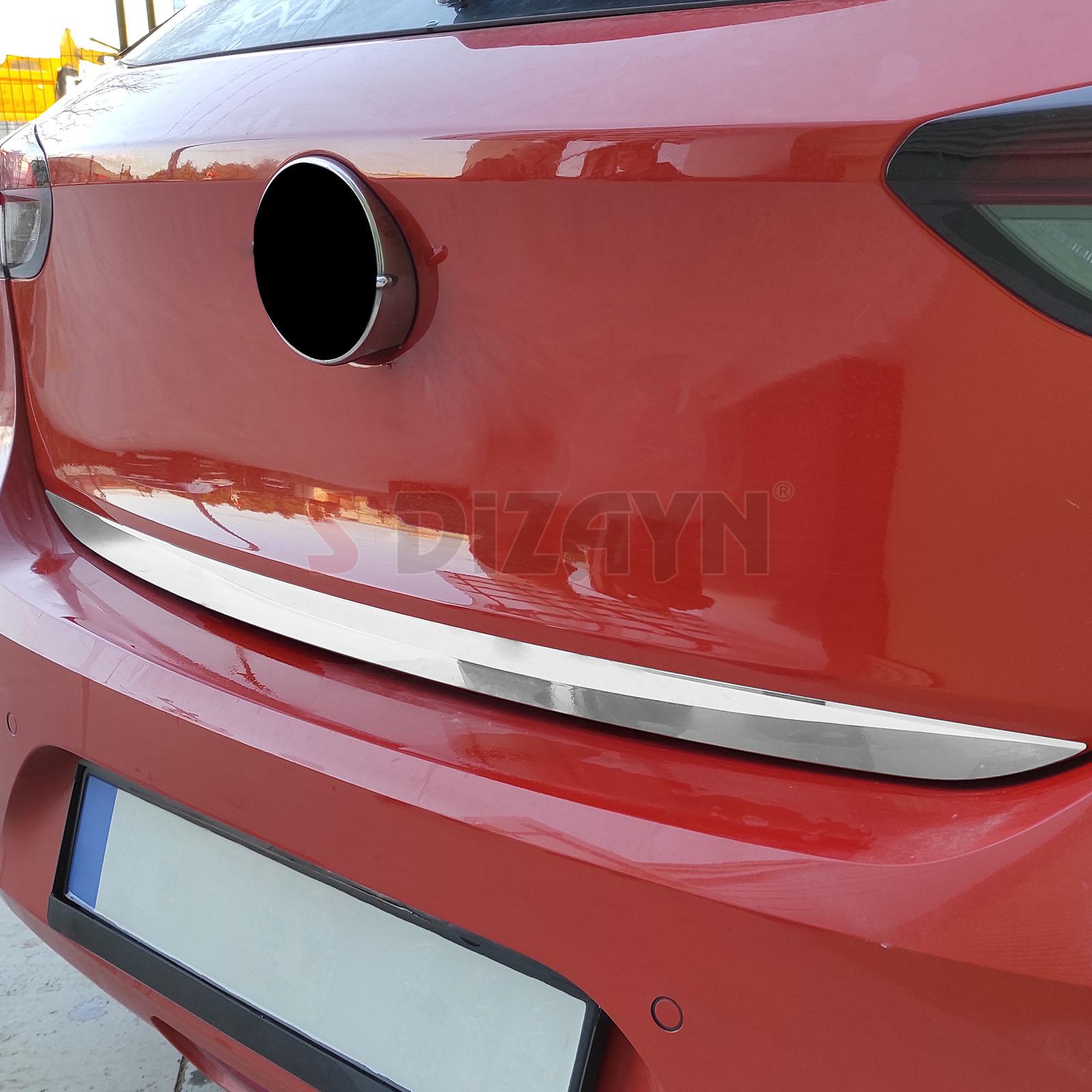 S-Dizayn Opel Corsa F Krom Bagaj Alt Çıtası 2019 Üzeri S-Dizayn Opel Corsa F Krom Bagaj Alt Çıtası 2019 Üzeri