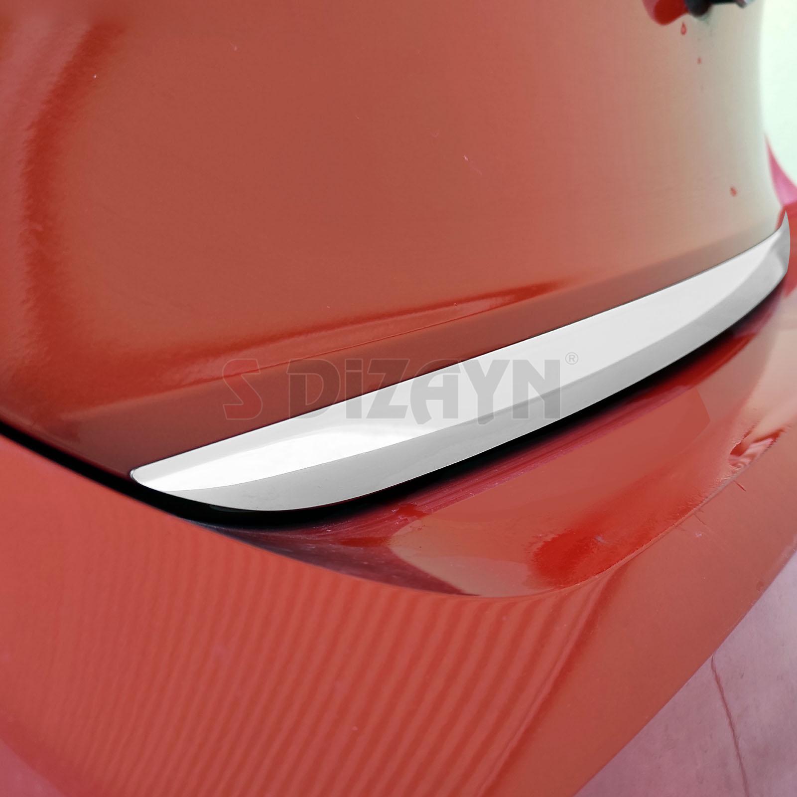 S-Dizayn Opel Corsa F Krom Bagaj Alt Çıtası 2019 Üzeri S-Dizayn Opel Corsa F Krom Bagaj Alt Çıtası 2019 Üzeri