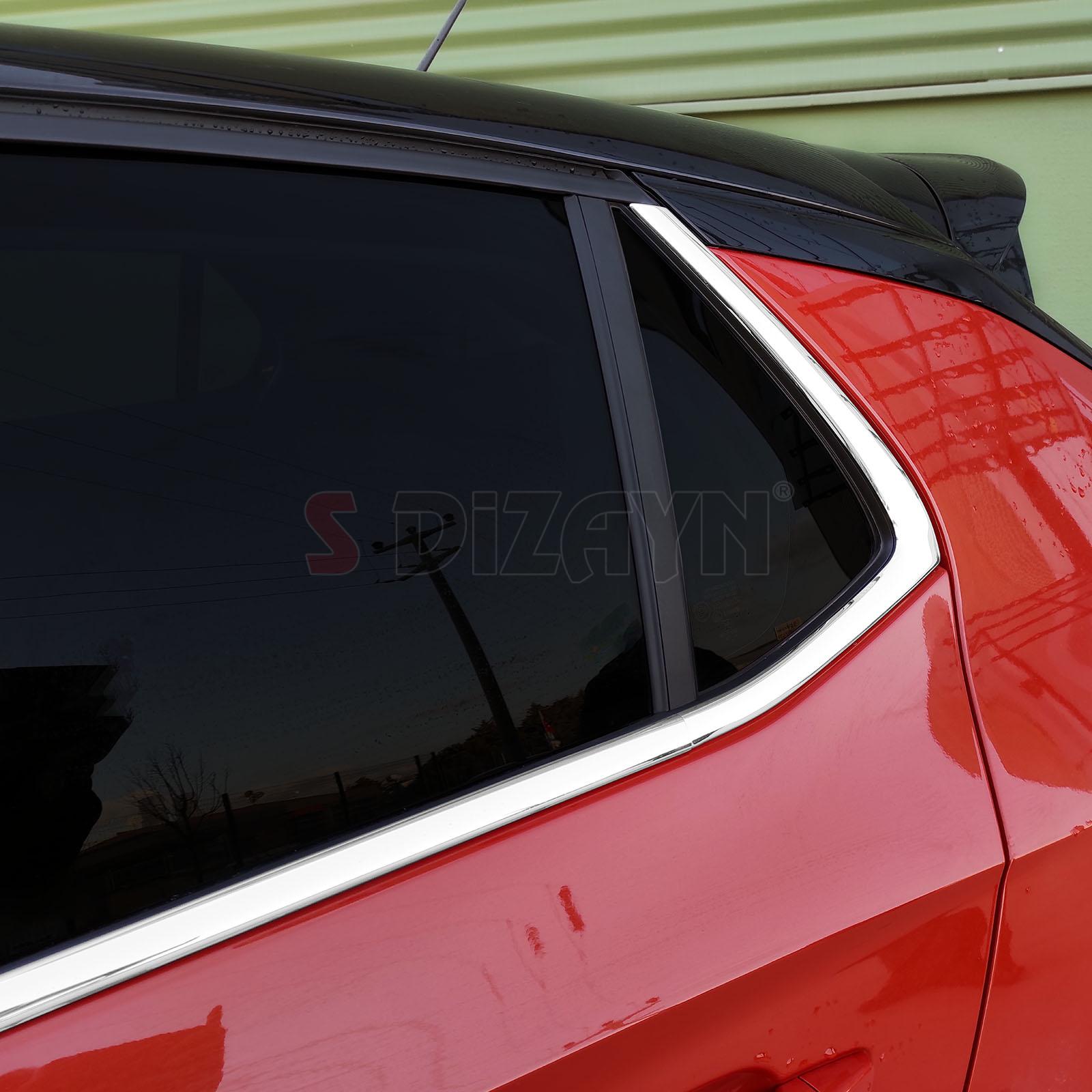S-Dizayn Opel Corsa F Krom Cam Çıtası 6 Prç. 2019 Üzeri S-Dizayn Opel Corsa F Krom Cam Çıtası 6 Prç. 2019 Üzeri