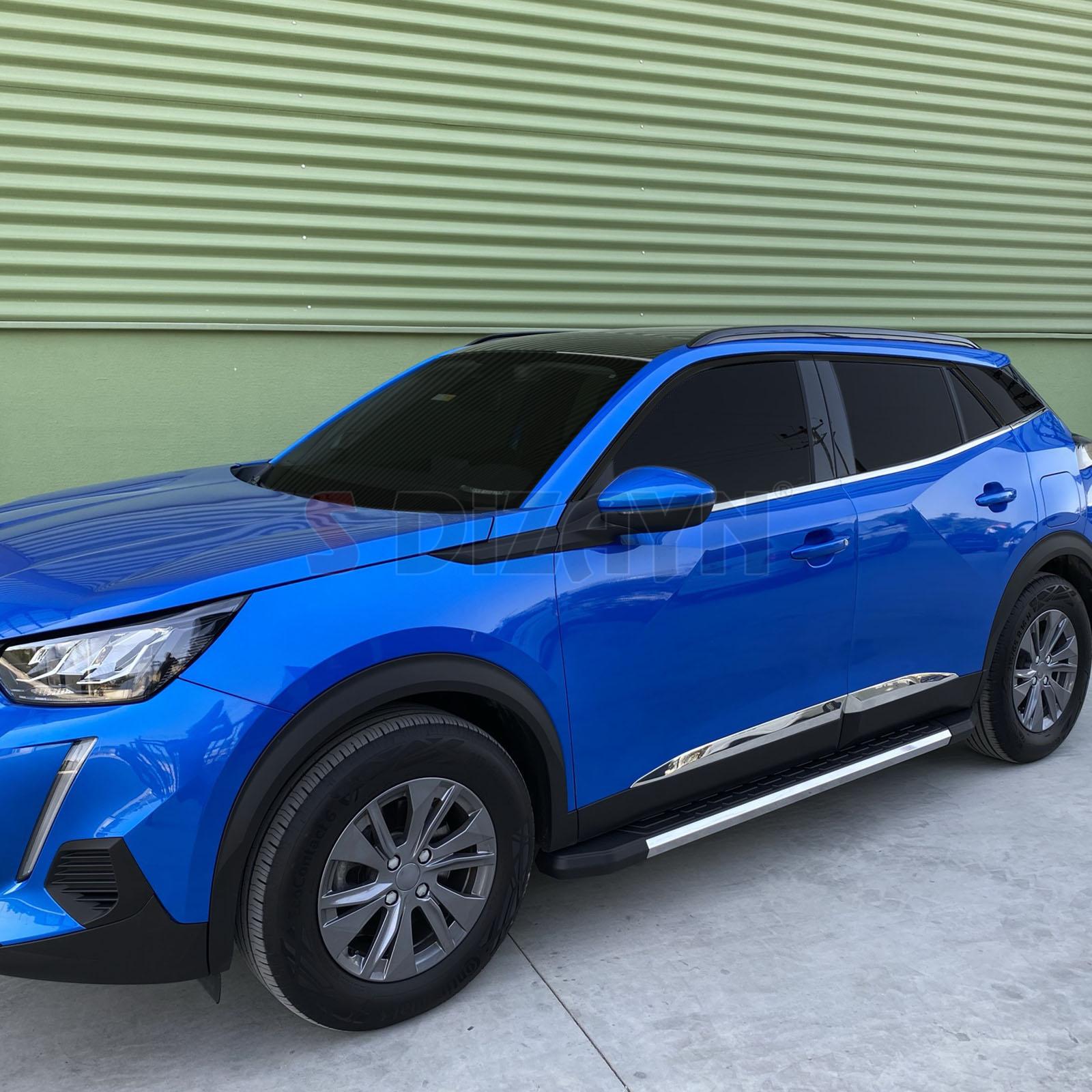 S-Dizayn Peugeot 2008 2 Krom Cam Çıtası 6 Prç 2020-2023 S-Dizayn Peugeot 2008 2 Krom Cam Çıtası 6 Prç 2020-2023