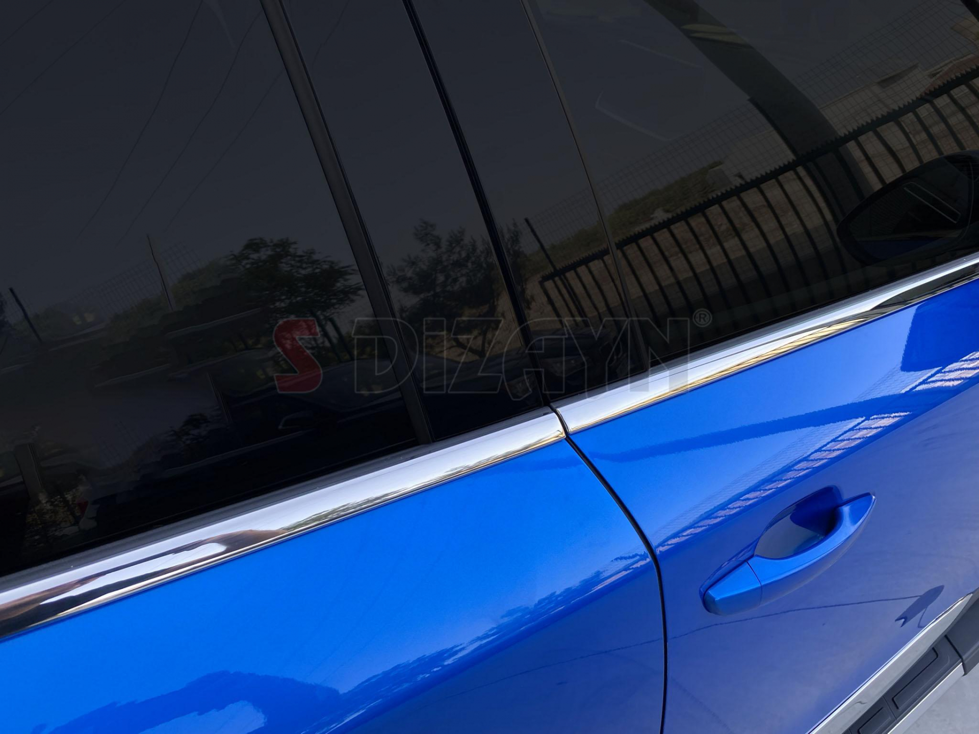 S-Dizayn Peugeot 2008 2 Krom Cam Çıtası 6 Prç 2020-2023 S-Dizayn Peugeot 2008 2 Krom Cam Çıtası 6 Prç 2020-2023