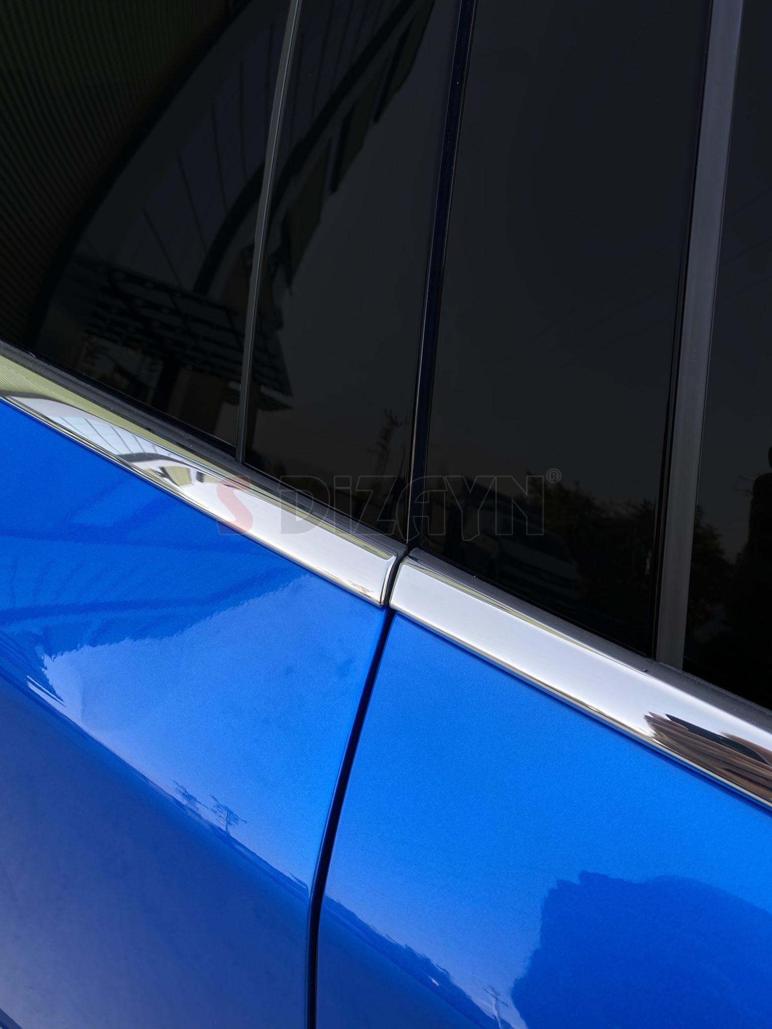 S-Dizayn Peugeot 2008 2 Krom Cam Çıtası 6 Prç 2020-2023 S-Dizayn Peugeot 2008 2 Krom Cam Çıtası 6 Prç 2020-2023