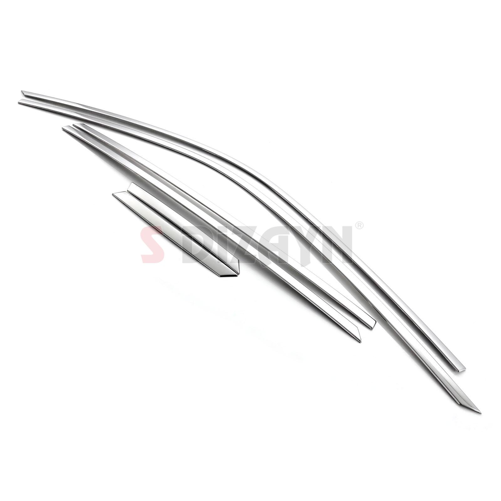 S-Dizayn Peugeot 2008 2 Krom Cam Üst Çıtası 6 Prç 2020-2023 S-Dizayn Peugeot 2008 2 Krom Cam Üst Çıtası 6 Prç 2020-2023