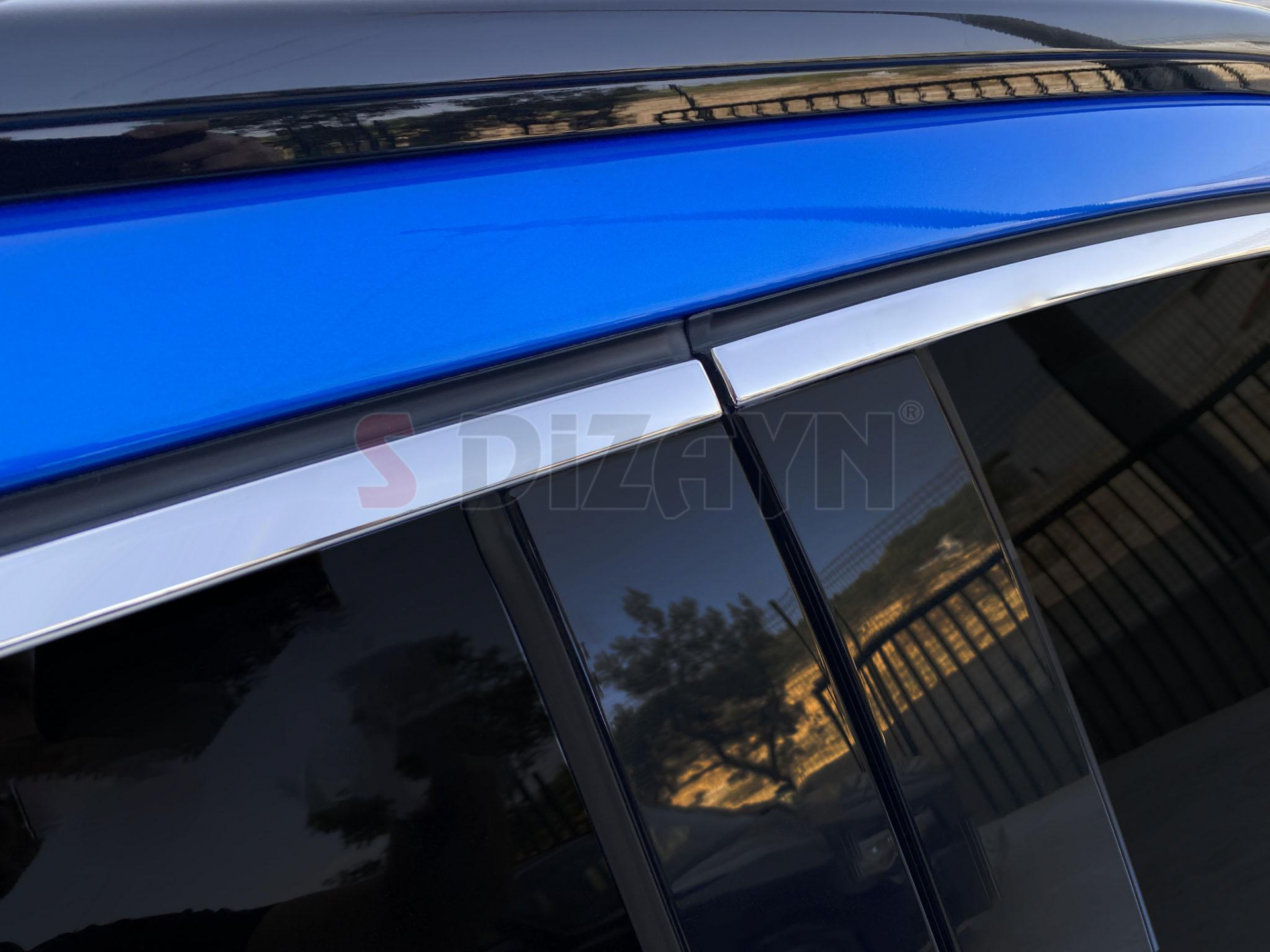 S-Dizayn Peugeot 2008 2 Krom Cam Üst Çıtası 6 Prç 2020-2023 S-Dizayn Peugeot 2008 2 Krom Cam Üst Çıtası 6 Prç 2020-2023