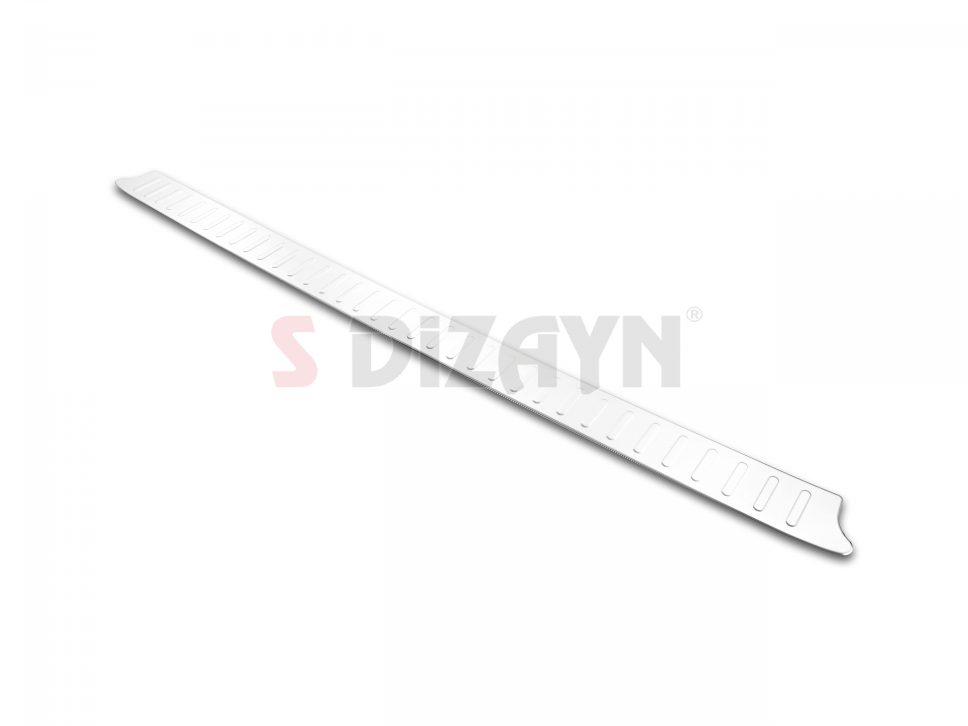 S-Dizayn Renault Trafic Krom Arka Tampon Eşiği Dar Model 2001-2014 A+ Kalite S-Dizayn Renault Trafic Krom Arka Tampon Eşiği Dar Model 2001-2014 A+ Kalite