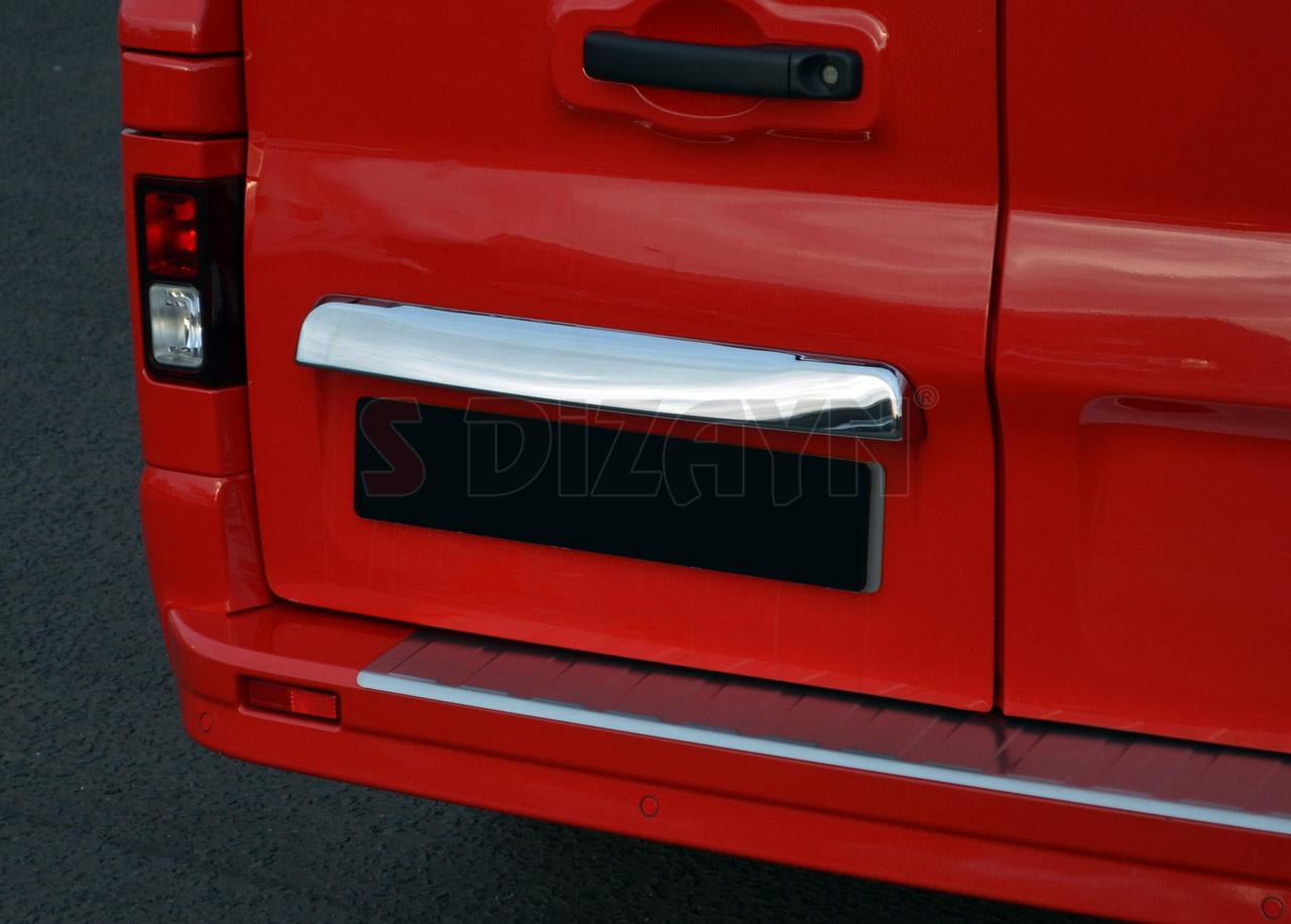 S-Dizayn Renault Trafic Krom Bagaj Çıtası (Çift Kapılı) 2014-2020 S-Dizayn Renault Trafic Krom Bagaj Çıtası (Çift Kapılı) 2014-2020