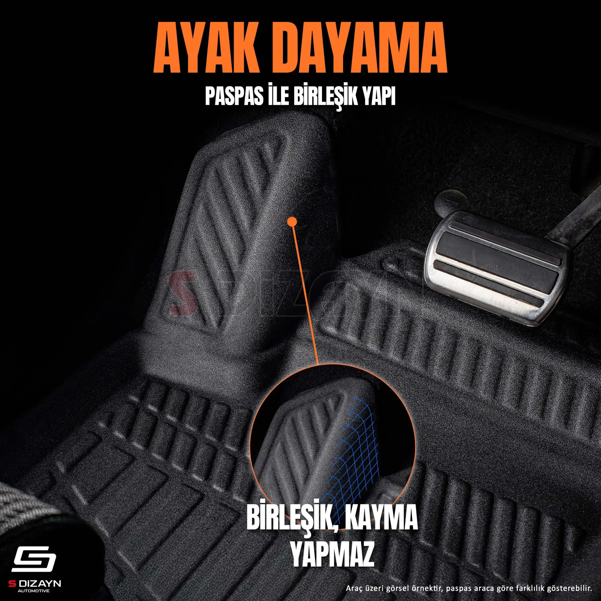 S-Dizayn Togg T10F 3D Pro Bagaj Havuzu 2025 Üzeri A+ Kalite