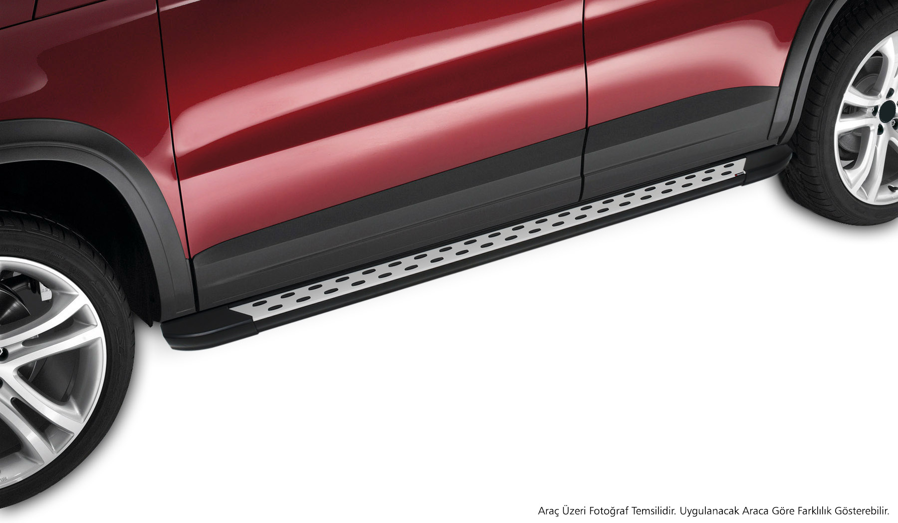 S-Dizayn VW Caddy 3 Uzun Şase TrimLine Gri Yan Basamak 225 Cm 2004-2020 A+ Kalite S-Dizayn VW Caddy 3 Uzun Şase TrimLine Gri Yan Basamak 225 Cm 2004-2020 A+ Kalite