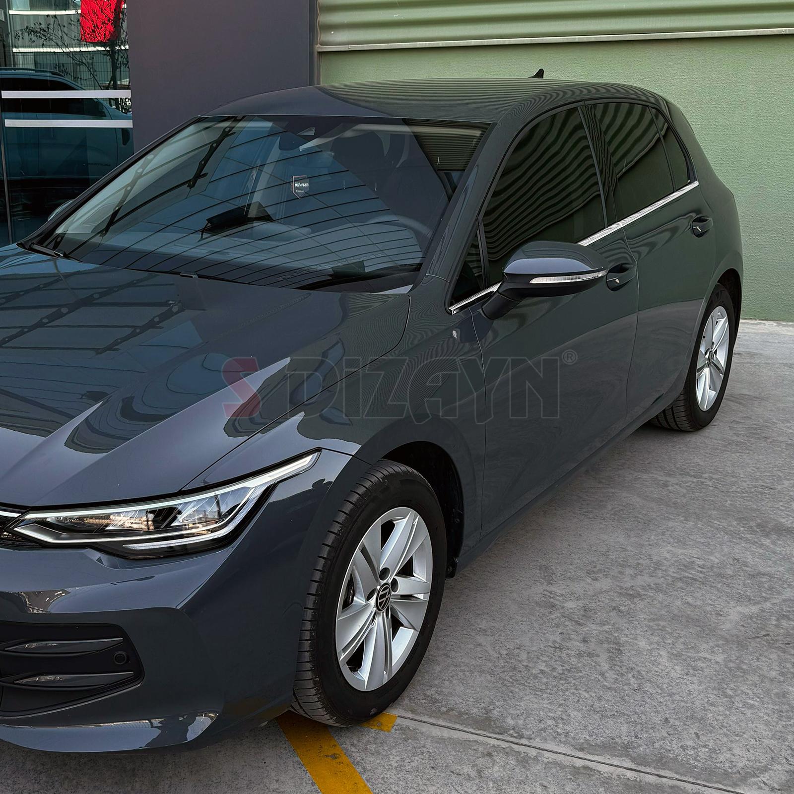 S-Dizayn VW Golf 8 HB Krom Cam Çıtası 6 Prç. 2020 Üzeri A+ Kalite S-Dizayn VW Golf 8 HB Krom Cam Çıtası 6 Prç. 2020 Üzeri A+ Kalite