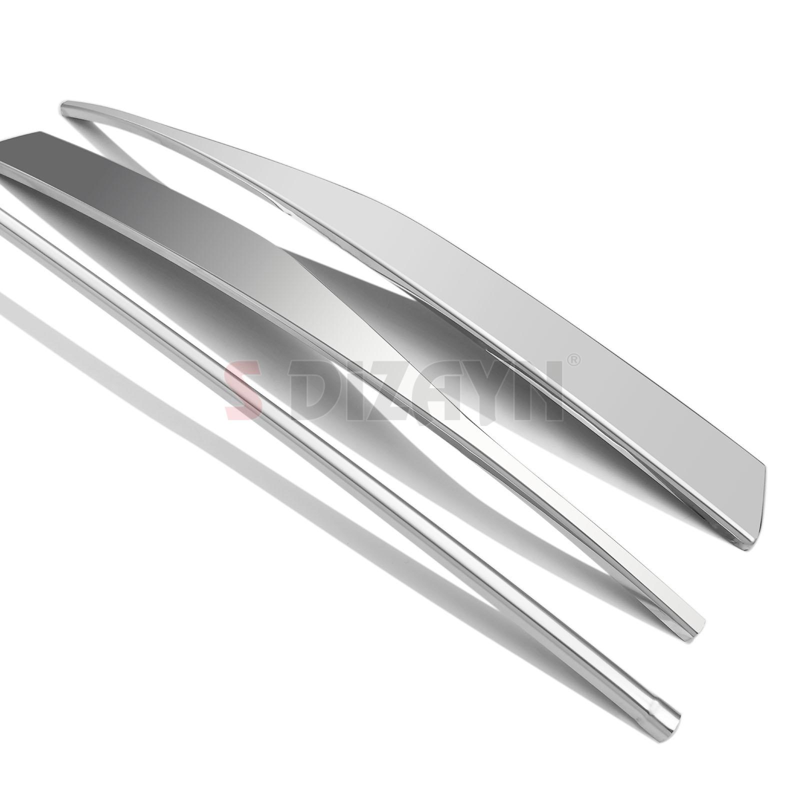 S-Dizayn VW Golf 8 HB Krom Ön Tampon Alt Çıtası 3 Prç. 2020-2024 S-Dizayn VW Golf 8 HB Krom Ön Tampon Alt Çıtası 3 Prç. 2020-2024
