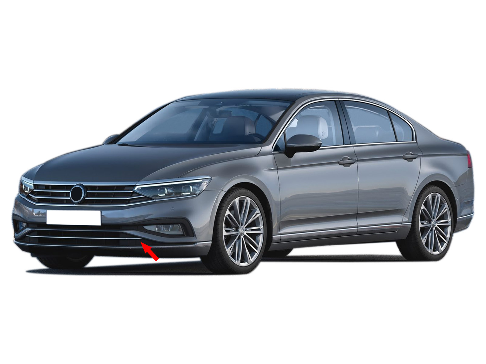 S-Dizayn VW Passat B8.5 Krom Ön Tampon Çıtası 2019-2023 S-Dizayn VW Passat B8.5 Krom Ön Tampon Çıtası 2019-2023