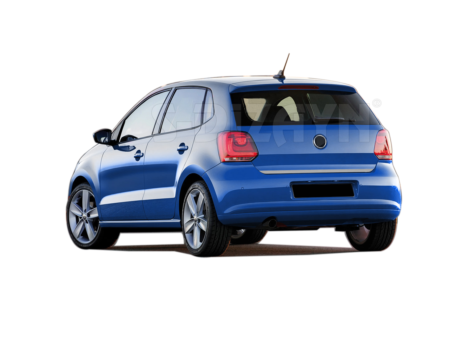 S-Dizayn VW Polo 6R Krom Bagaj Alt Çıta 2009-2014 S-Dizayn VW Polo 6R Krom Bagaj Alt Çıta 2009-2014