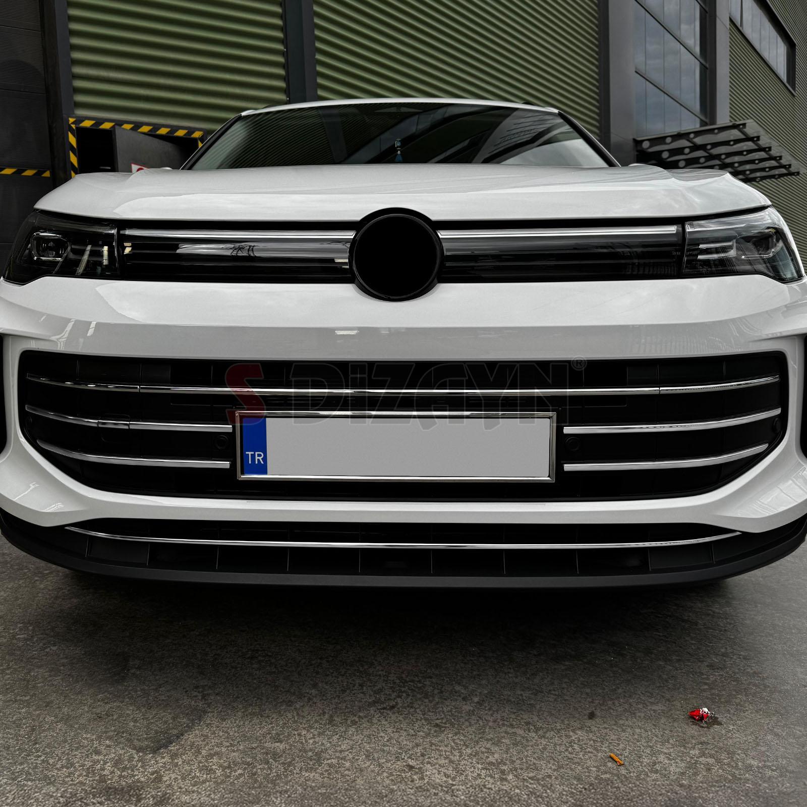 S-Dizayn VW Tiguan 3 Krom Ön Tampon Çıta Seti 7 Prç. 2024 Üzeri A+ Kalite S-Dizayn VW Tiguan 3 Krom Ön Tampon Çıta Seti 7 Prç. 2024 Üzeri A+ Kalite