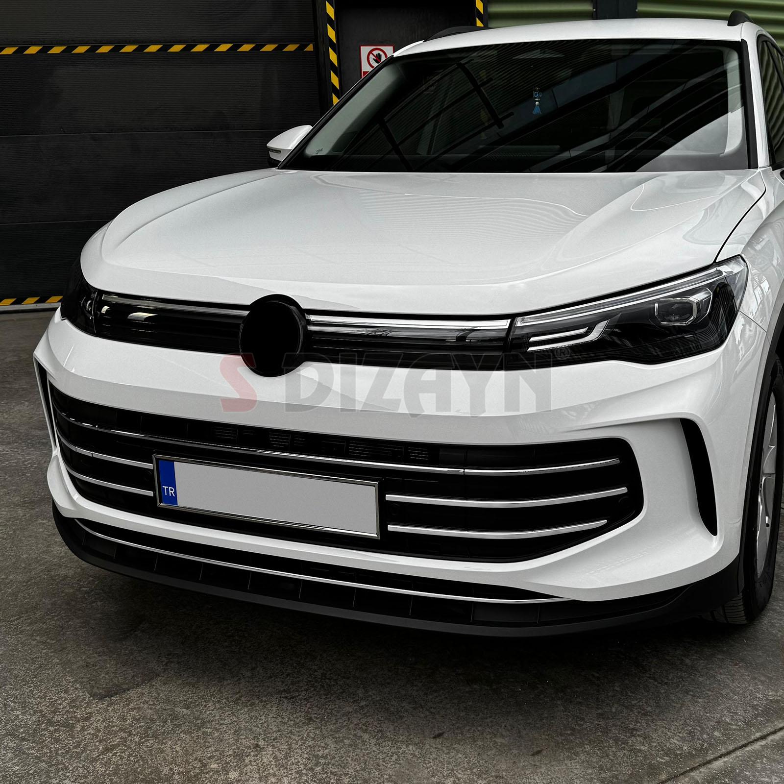 S-Dizayn VW Tiguan 3 Krom Ön Tampon Çıta Seti 7 Prç. 2024 Üzeri A+ Kalite S-Dizayn VW Tiguan 3 Krom Ön Tampon Çıta Seti 7 Prç. 2024 Üzeri A+ Kalite