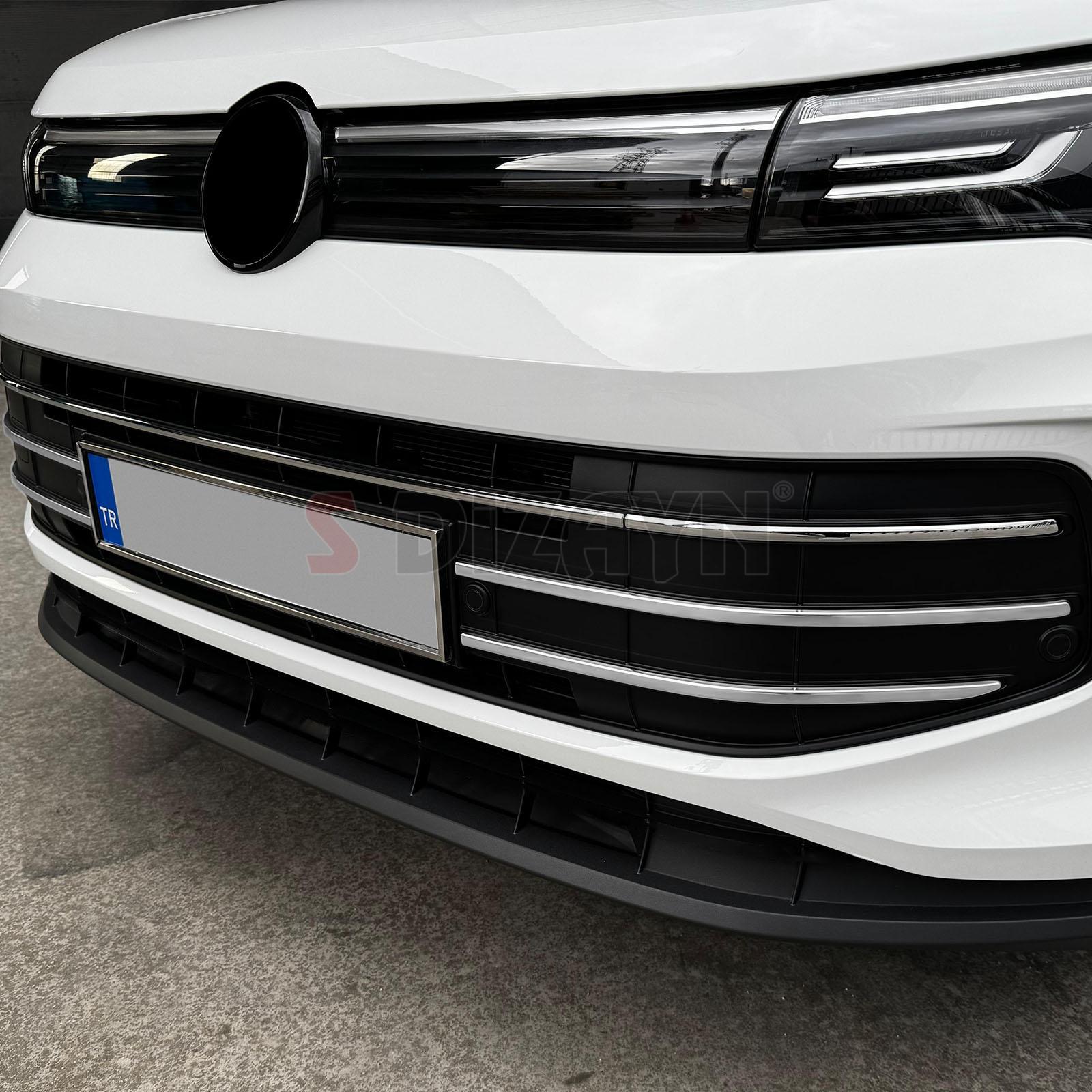 S-Dizayn VW Tiguan 3 Krom Ön Tampon Çıtası 6 Prç. 2024 Üzeri A+ Kalite S-Dizayn VW Tiguan 3 Krom Ön Tampon Çıtası 6 Prç. 2024 Üzeri A+ Kalite