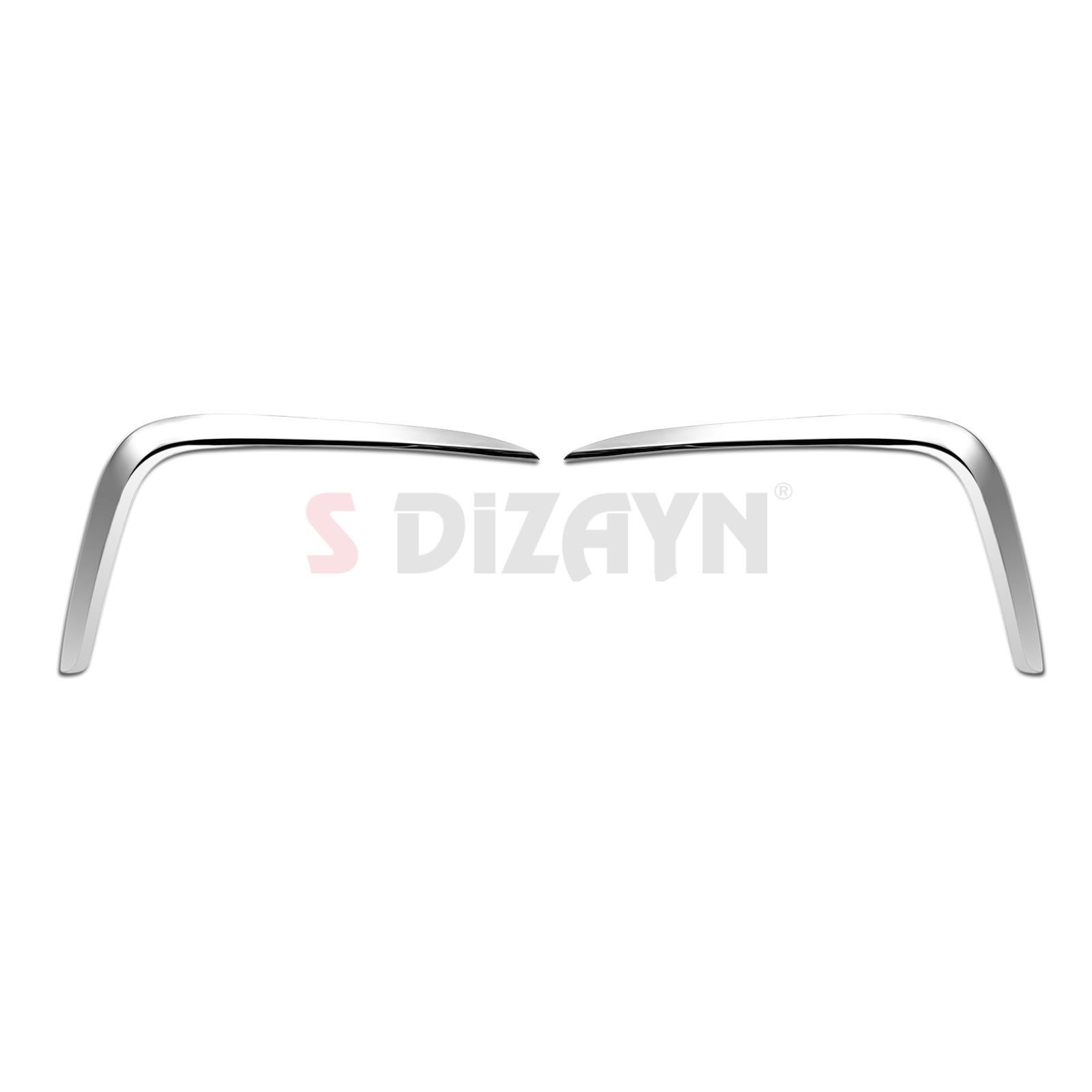 S-Dizayn VW Tiguan Krom Arka Tampon Difüzör Çıtası OEM Still 2 Prç. 2024 Üzeri A+ Kalite S-Dizayn VW Tiguan Krom Arka Tampon Difüzör Çıtası OEM Still 2 Prç. 2024 Üzeri A+ Kalite