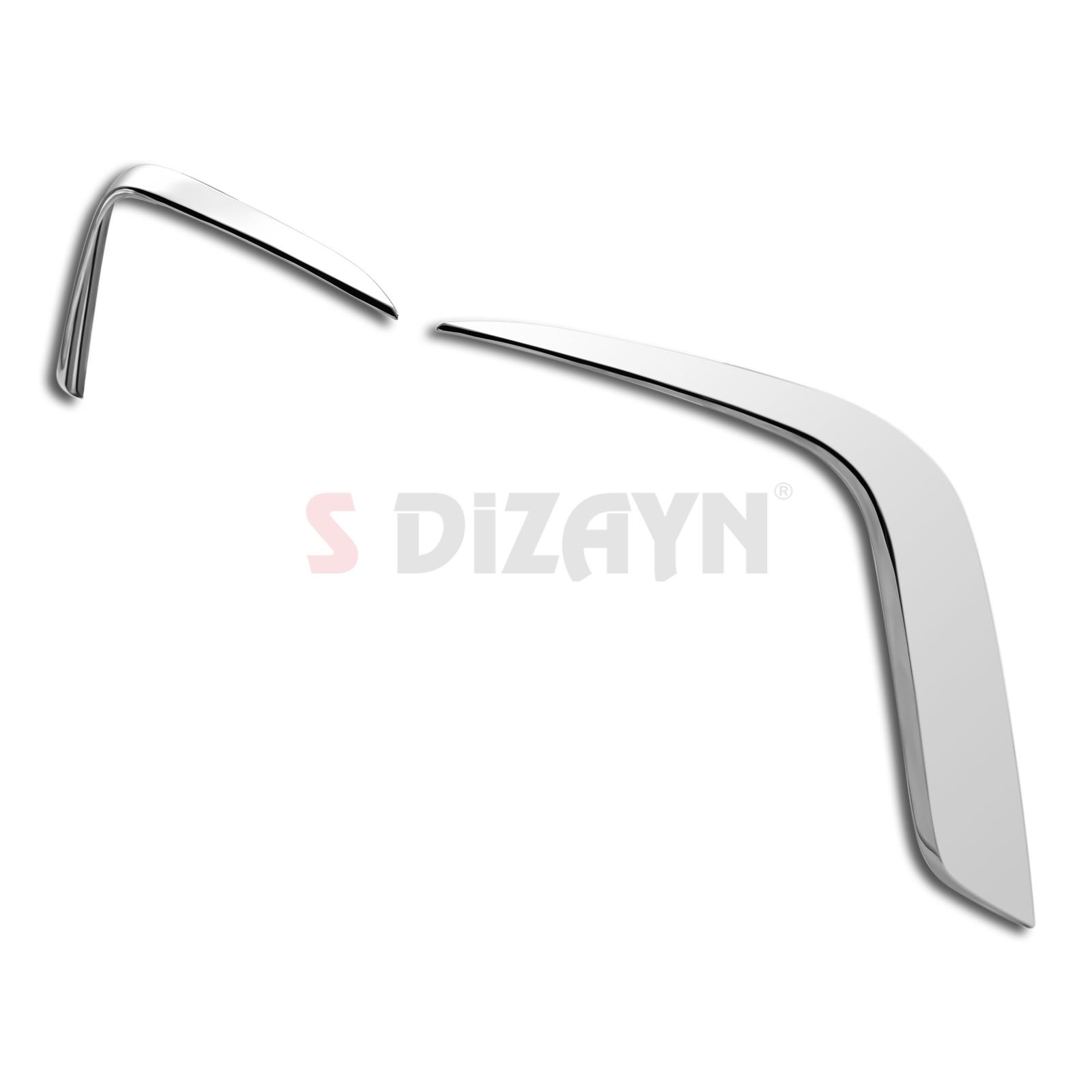 S-Dizayn VW Tiguan Krom Arka Tampon Difüzör Çıtası OEM Still 2 Prç. 2024 Üzeri A+ Kalite S-Dizayn VW Tiguan Krom Arka Tampon Difüzör Çıtası OEM Still 2 Prç. 2024 Üzeri A+ Kalite