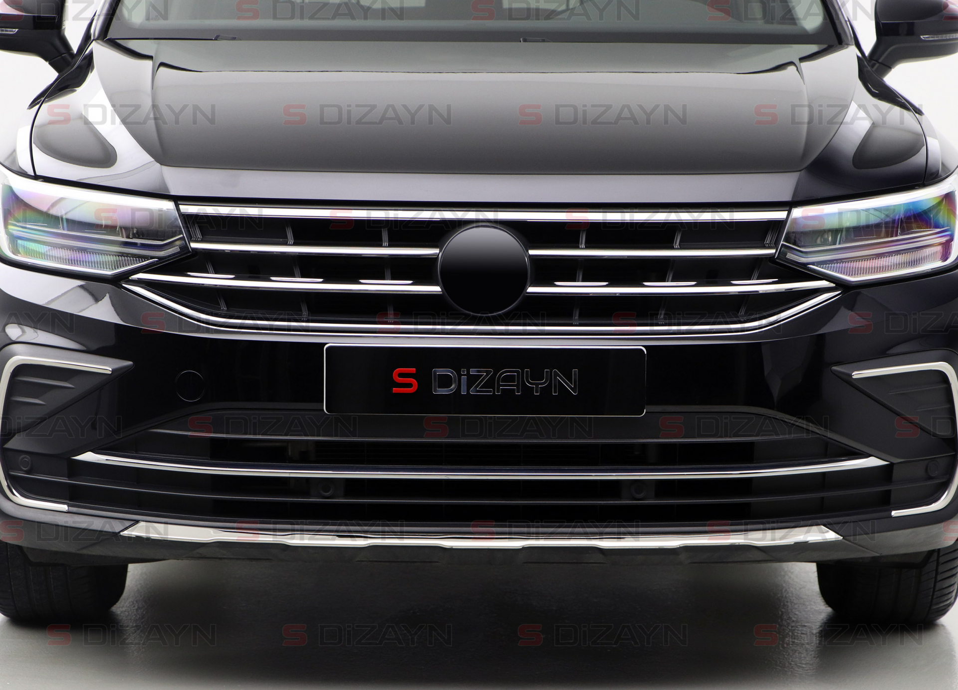 S-Dizayn VW Tiguan Krom Ön Tampon Çıtası 2020-2024 (Mat Krom) S-Dizayn VW Tiguan Krom Ön Tampon Çıtası 2020-2024 (Mat Krom)