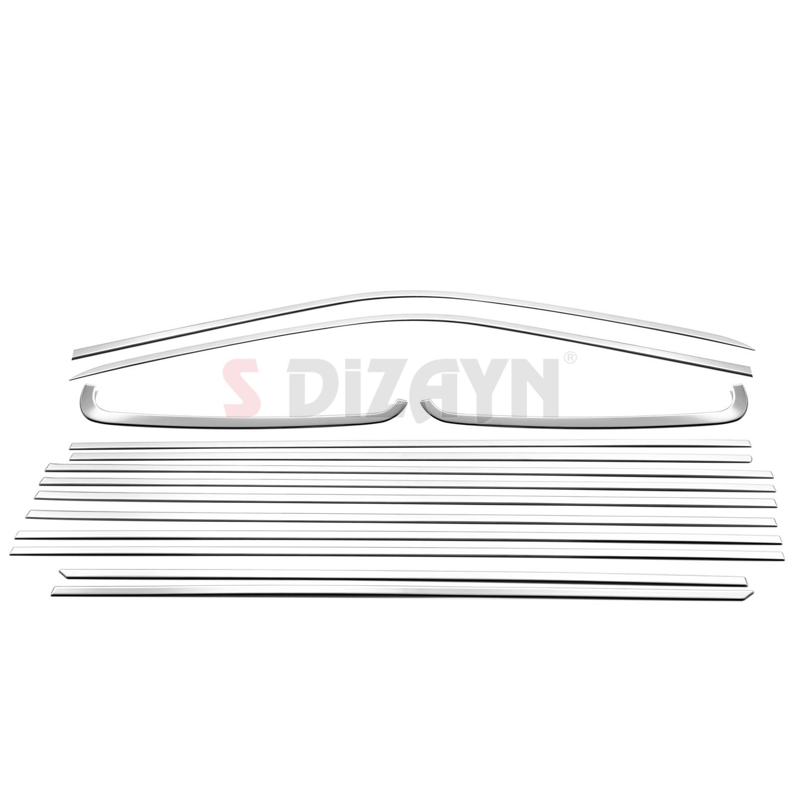 S-Dizayn VW Transporter T5 Uzun Şase Krom Cam Çerçeve Seti 2003-2015 Tek Sürgü A+ Kalite S-Dizayn VW Transporter T5 Uzun Şase Krom Cam Çerçeve Seti 2003-2015 Tek Sürgü A+ Kalite