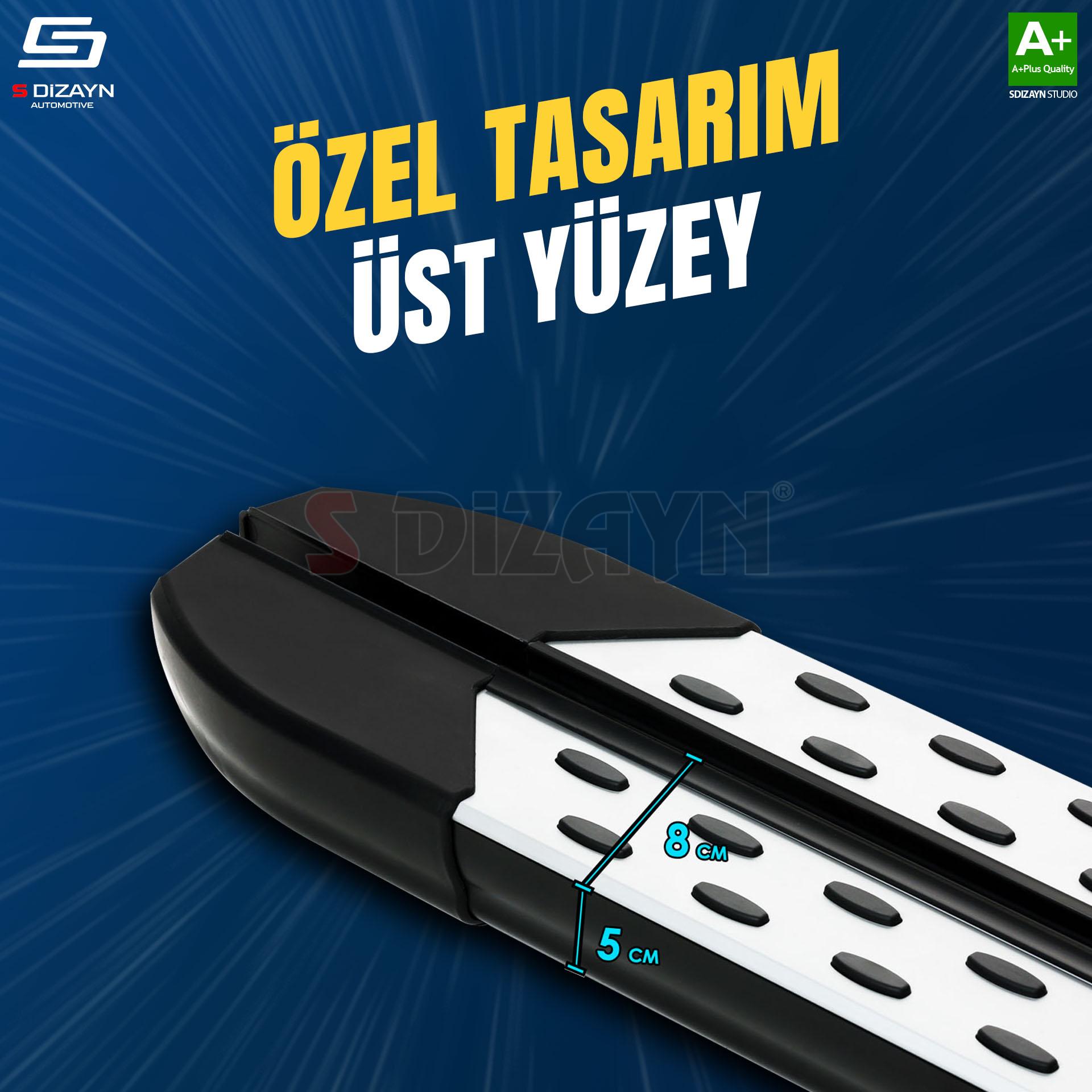 S-Dizayn VW Transporter T6.1 Kısa Şase TrimLine Gri Yan Basamak 215 Cm 2019-2025 S-Dizayn VW Transporter T6.1 Kısa Şase TrimLine Gri Yan Basamak 215 Cm 2019-2025