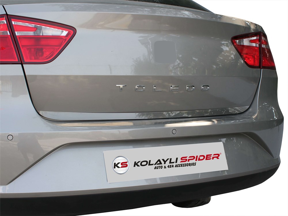 Seat Toledo 4 Bagaj Alt Çıta Krom 2013 ve Sonrası Seat Toledo 4 Bagaj Alt Çıta Krom 2013 ve Sonrası