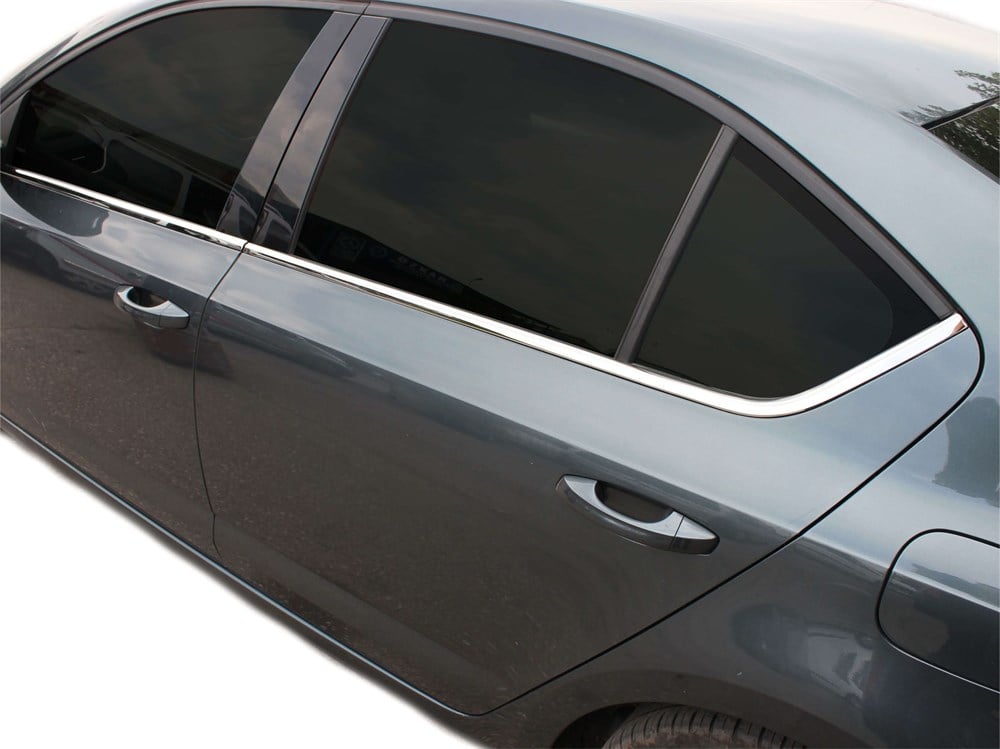 Skoda Octavia A7 Cam Çıtası 6 Prç Krom 2013 ve Sonrası Skoda Octavia A7 Cam Çıtası 6 Prç Krom 2013 ve Sonrası