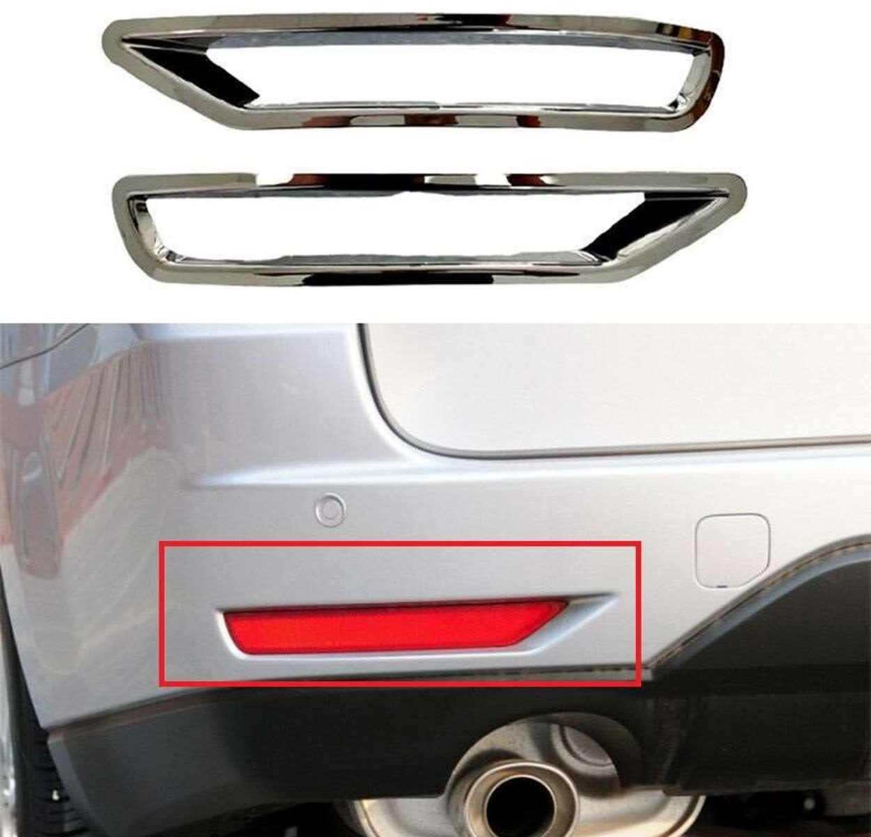 Subaru Forester Uyumlu 2009 2012 Arka Reflektör Çerçevesi Krom Subaru Forester Uyumlu 2009 2012 Arka Reflektör Çerçevesi Krom