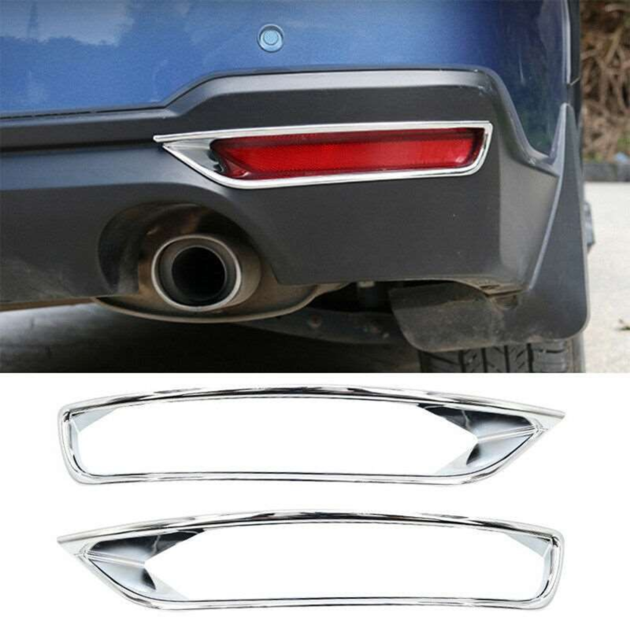 Subaru Forester Uyumlu 2013 2018 Arka Reflektör Çerçevesi Krom Subaru Forester Uyumlu 2013 2018 Arka Reflektör Çerçevesi Krom