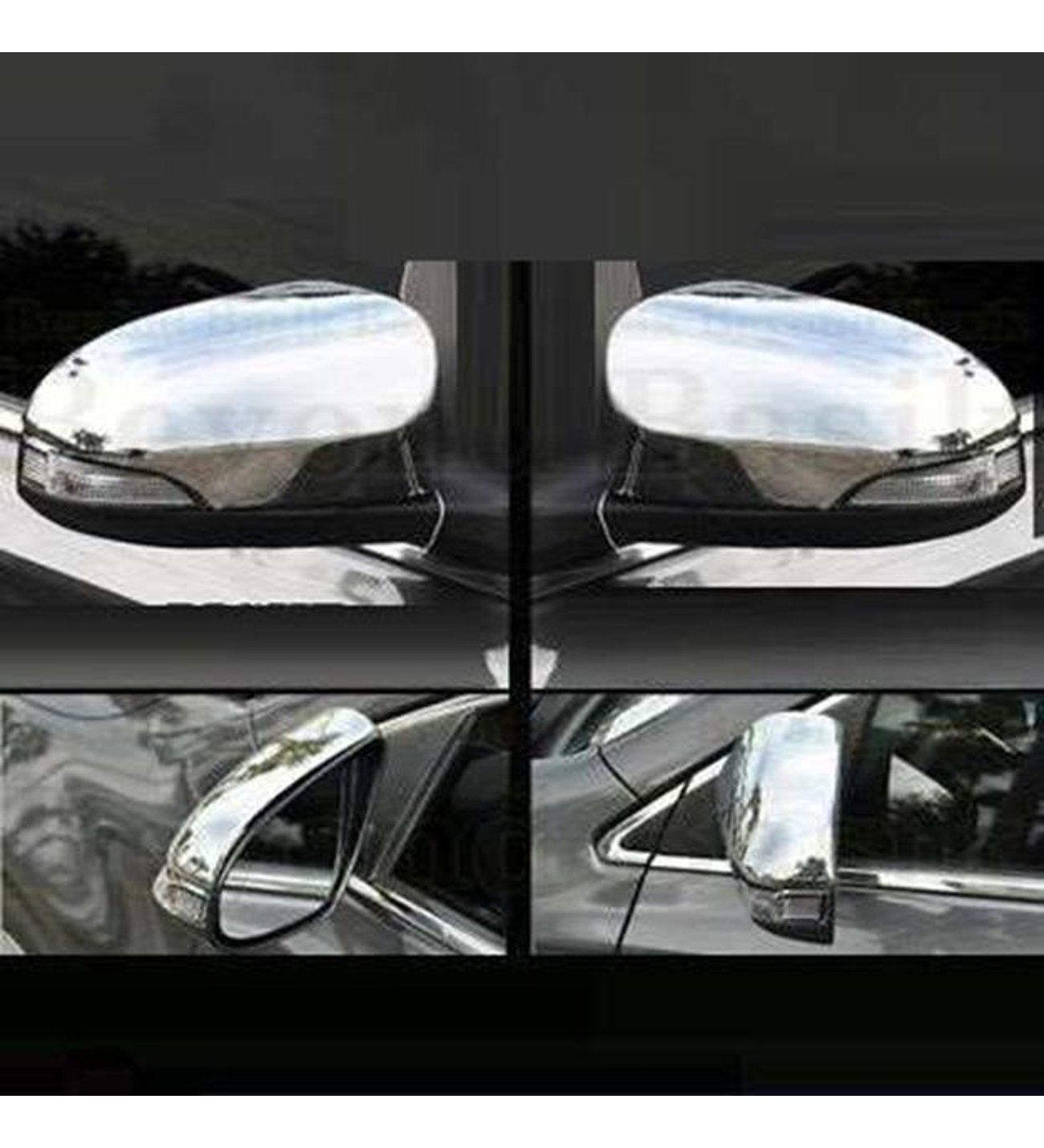 Toyota Corolla Uyumlu 2013 2018 Ayna Kapağı Abs (PLASTİK) Krom Toyota Corolla Uyumlu 2013 2018 Ayna Kapağı Abs (PLASTİK) Krom
