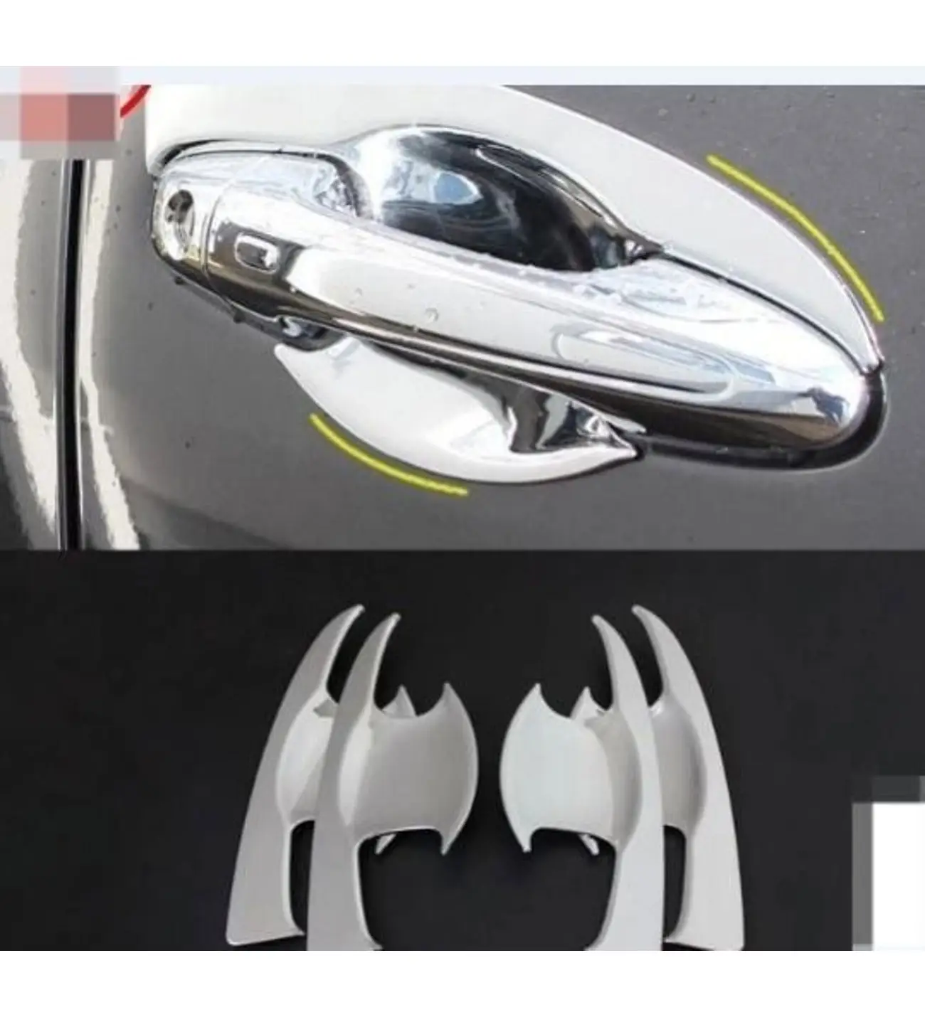 Toyota Hilux Uyumlu 2016 Sonrası Dış Kapı Kolu Kaplama Abs (Plastik) Krom Toyota Hilux Uyumlu 2016 Sonrası Dış Kapı Kolu Kaplama Abs (Plastik) Krom