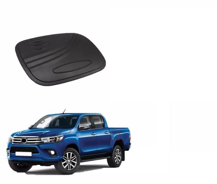Toyota Hilux Uyumlu Depo Kapağı Siyah ABS 2016 Sonrası Black Toyota Hilux Uyumlu Depo Kapağı Siyah ABS 2016 Sonrası Black