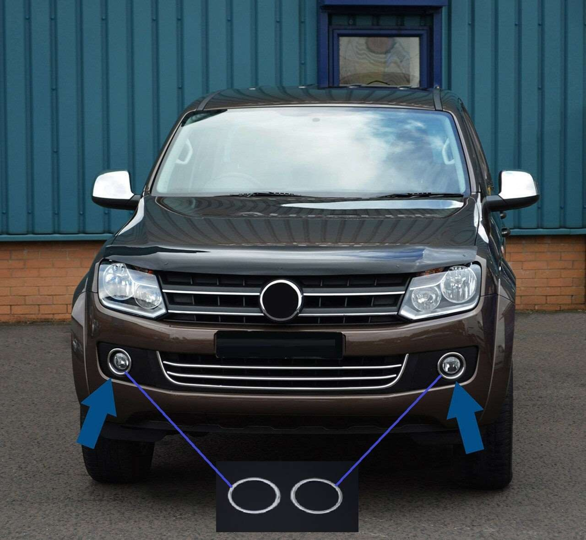 Volkswagen Amarok Uyumlu 2010 Sonrası Sis Lambası Kaplama Krom Volkswagen Amarok Uyumlu 2010 Sonrası Sis Lambası Kaplama Krom