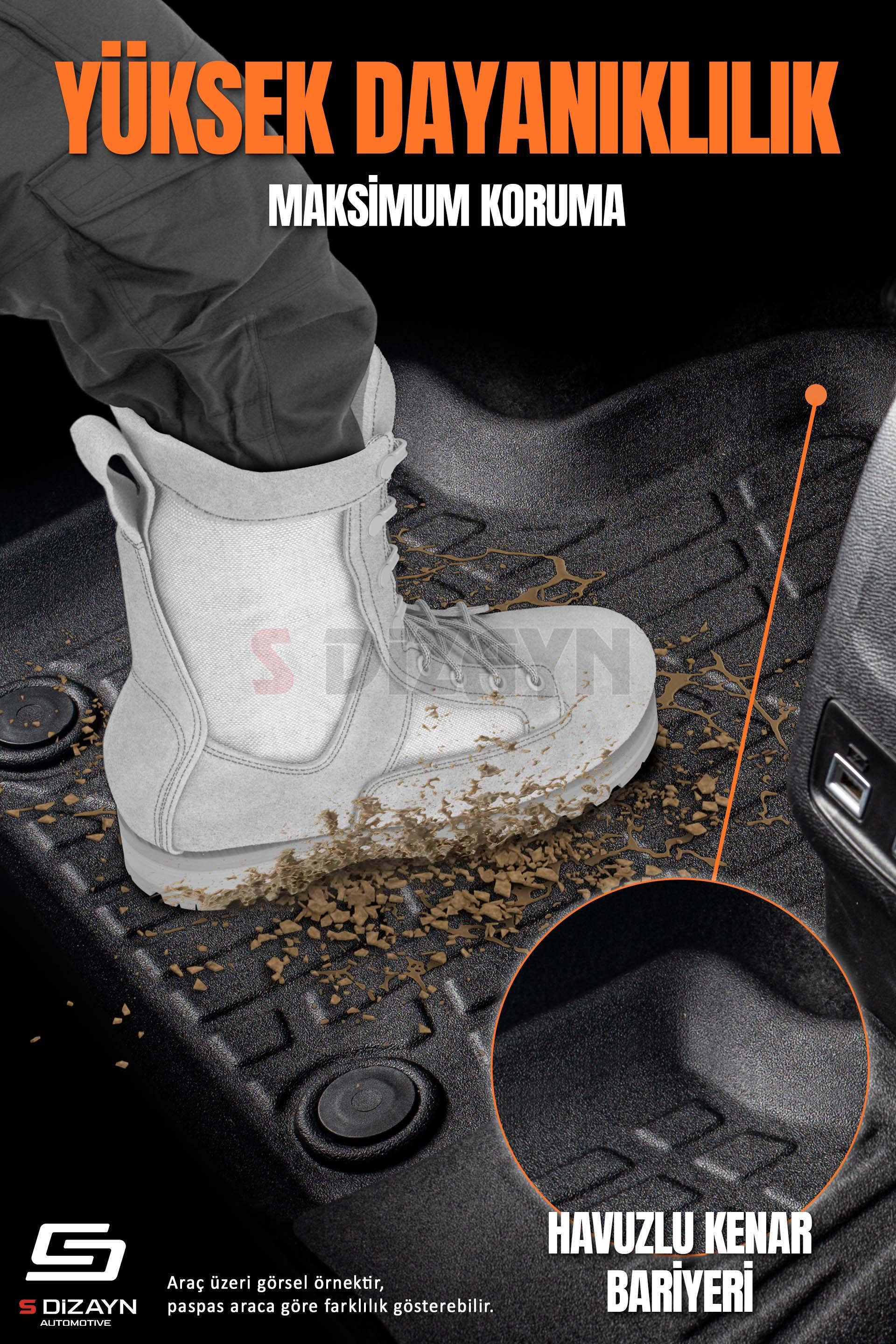 S-Dizayn VW Scirocco 3D Pro Havuzlu Paspas 2008 Üzeri A+ Kalite S-Dizayn VW Scirocco 3D Pro Havuzlu Paspas 2008 Üzeri A+ Kalite