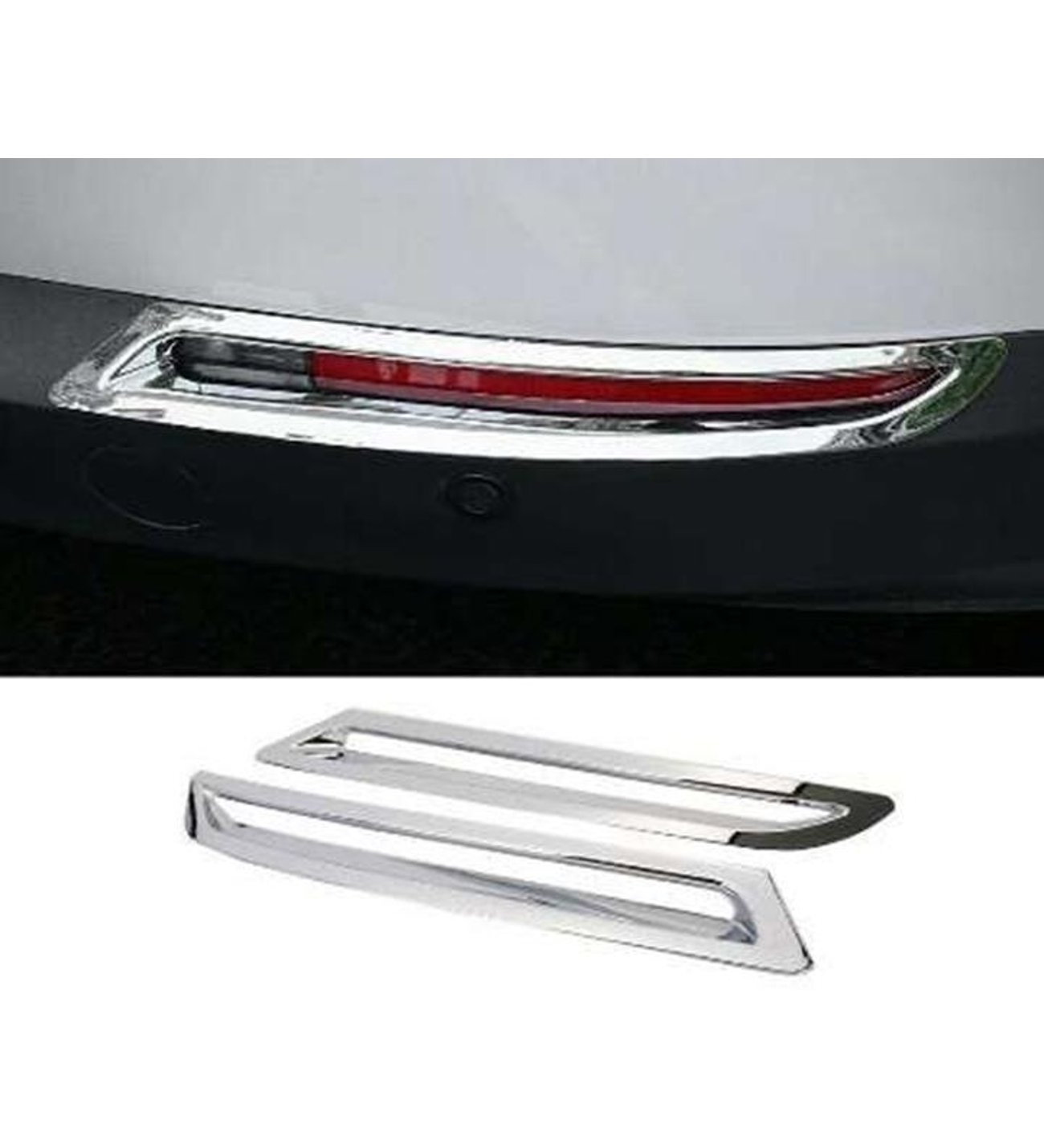 Volkswagen Tiguan Uyumlu 2008 2015 Arka Reflektör Çerçevesi Krom Volkswagen Tiguan Uyumlu 2008 2015 Arka Reflektör Çerçevesi Krom