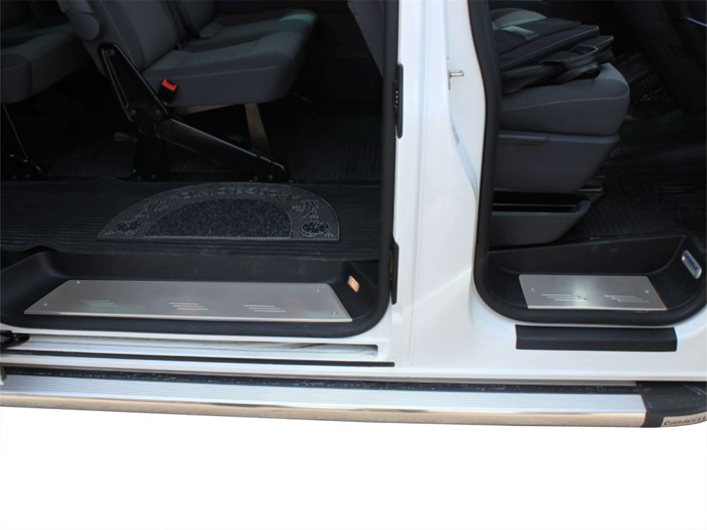 VW Caravelle Kapı Eşiği 4 Prç Krom 2003-2010 VW Caravelle Kapı Eşiği 4 Prç Krom 2003-2010
