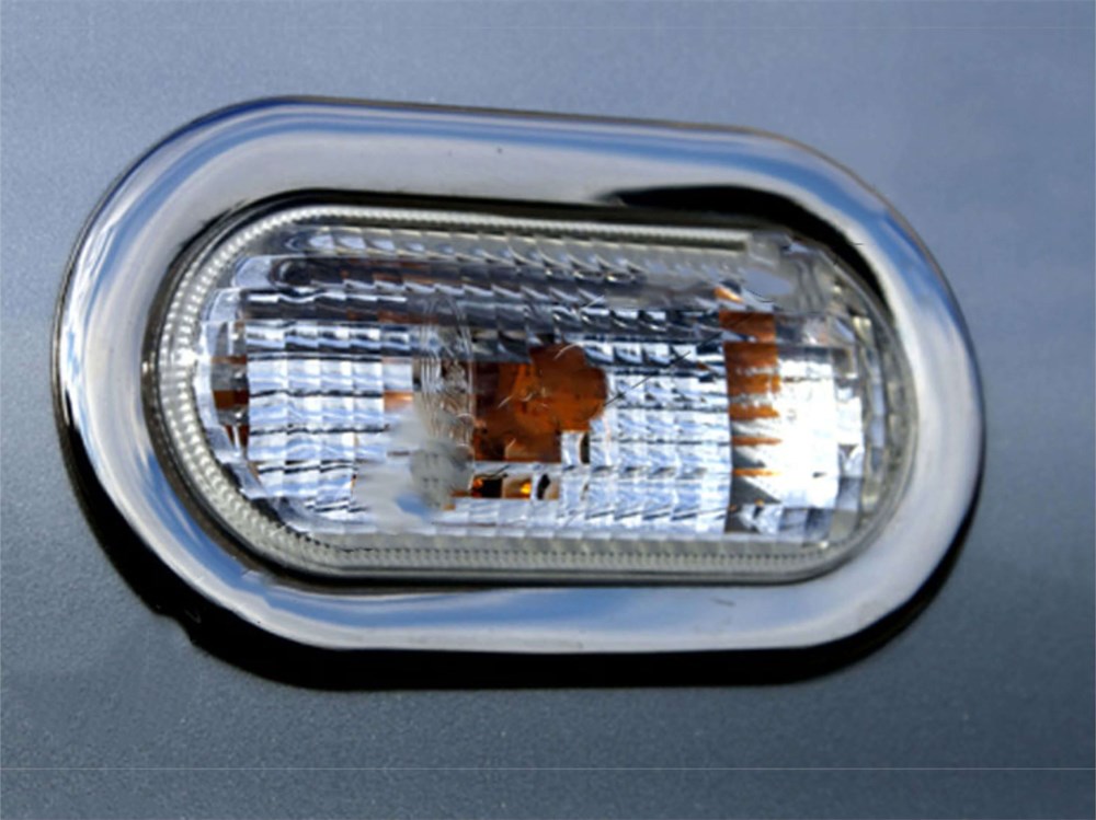 VW Golf 4 Sinyal Çerçevesi 2 Prç Krom 1998-2004 VW Golf 4 Sinyal Çerçevesi 2 Prç Krom 1998-2004