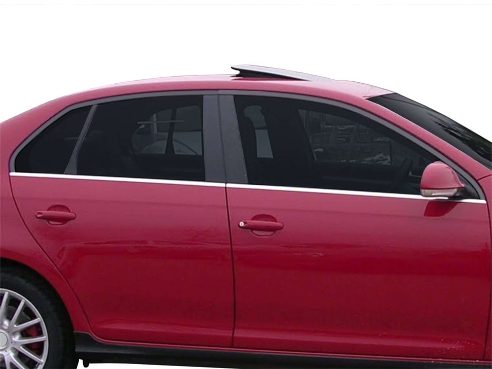 VW Golf 5 Cam Çıtası 4 Prç Krom 2004-2009 VW Golf 5 Cam Çıtası 4 Prç Krom 2004-2009