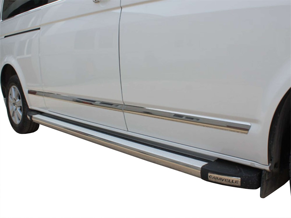 VW Multivan T5 Yan Kapı Çıtası 7 Prç Krom (U.Ş) 2003-2010 VW Multivan T5 Yan Kapı Çıtası 7 Prç Krom (U.Ş) 2003-2010