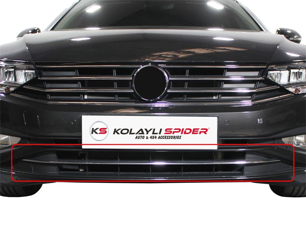 VW Passat B8.5 Ön Tampon Çıtası Krom 2019 ve Sonrası VW Passat B8.5 Ön Tampon Çıtası Krom 2019 ve Sonrası
