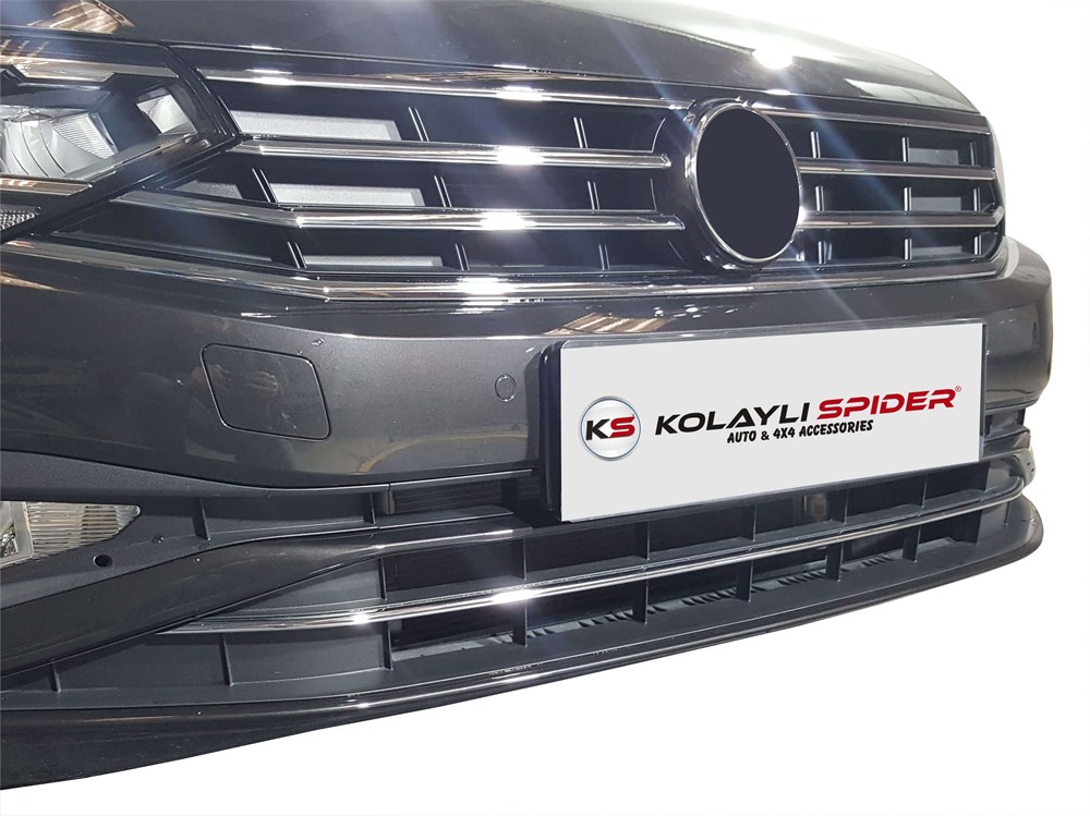 VW Passat B8.5 Ön Tampon Çıtası Krom 2019 ve Sonrası VW Passat B8.5 Ön Tampon Çıtası Krom 2019 ve Sonrası