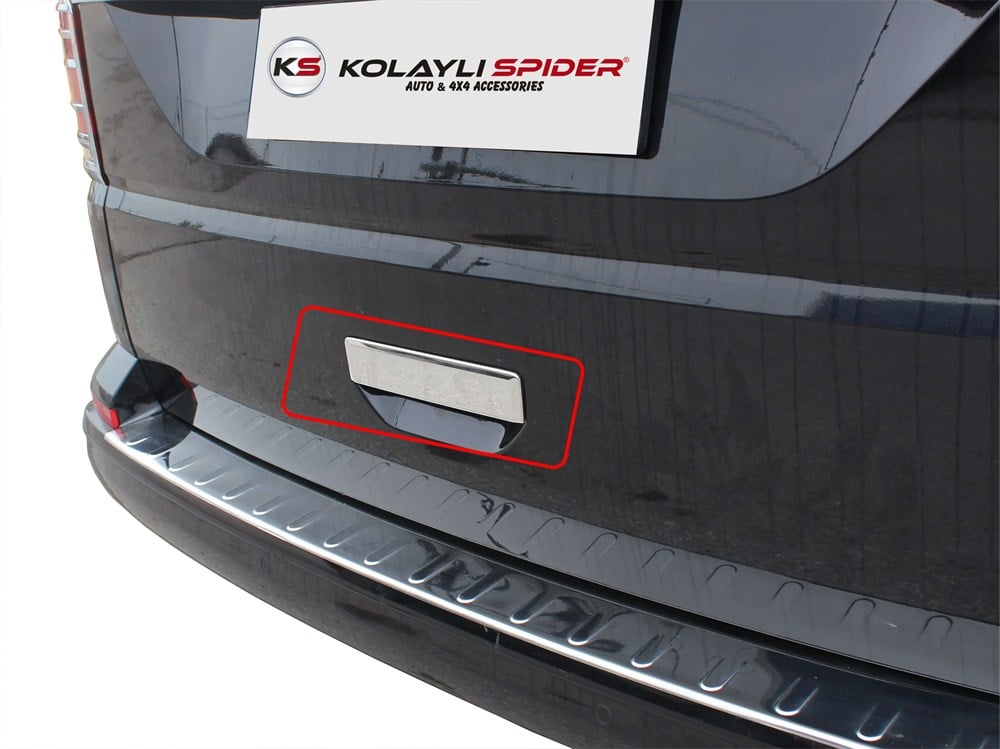 VW Transporter T6.1 Bagaj Açma Krom 2020 ve Sonrası VW Transporter T6.1 Bagaj Açma Krom 2020 ve Sonrası